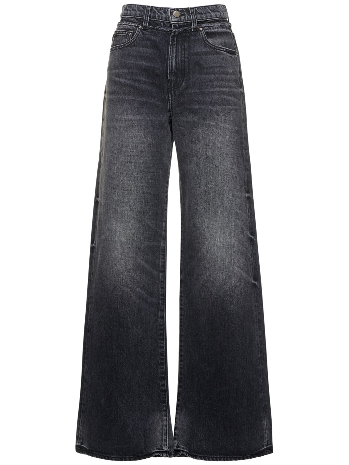 Mujer Jeans Anchos De Denim De Algodón 27 - AMIRI - Modalova