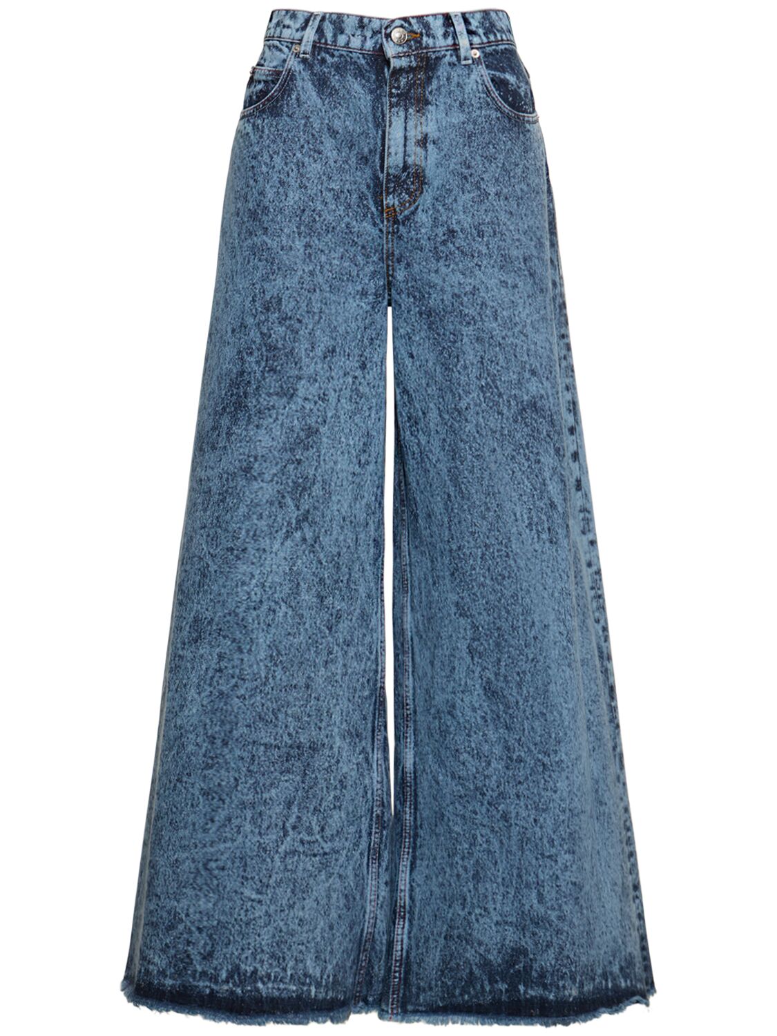 Mujer Jeans Acampanados De Denim De Algodón 42 - MARNI - Modalova