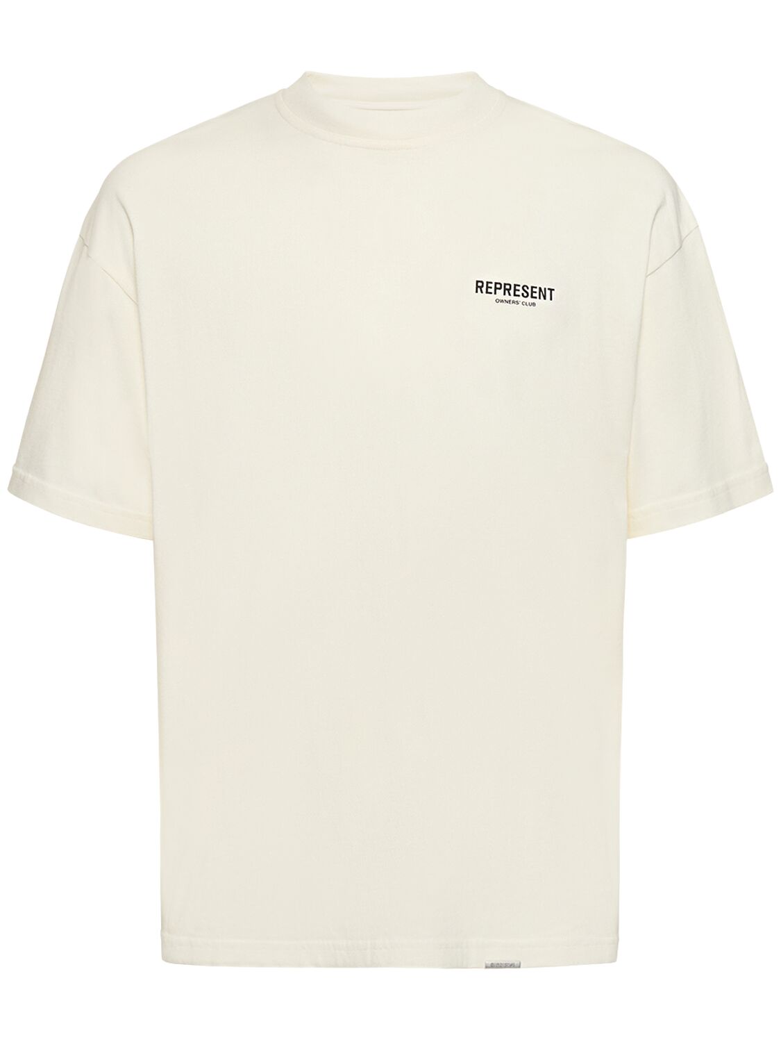 T-shirt Owners Club In Cotone Con Logo - REPRESENT - Modalova
