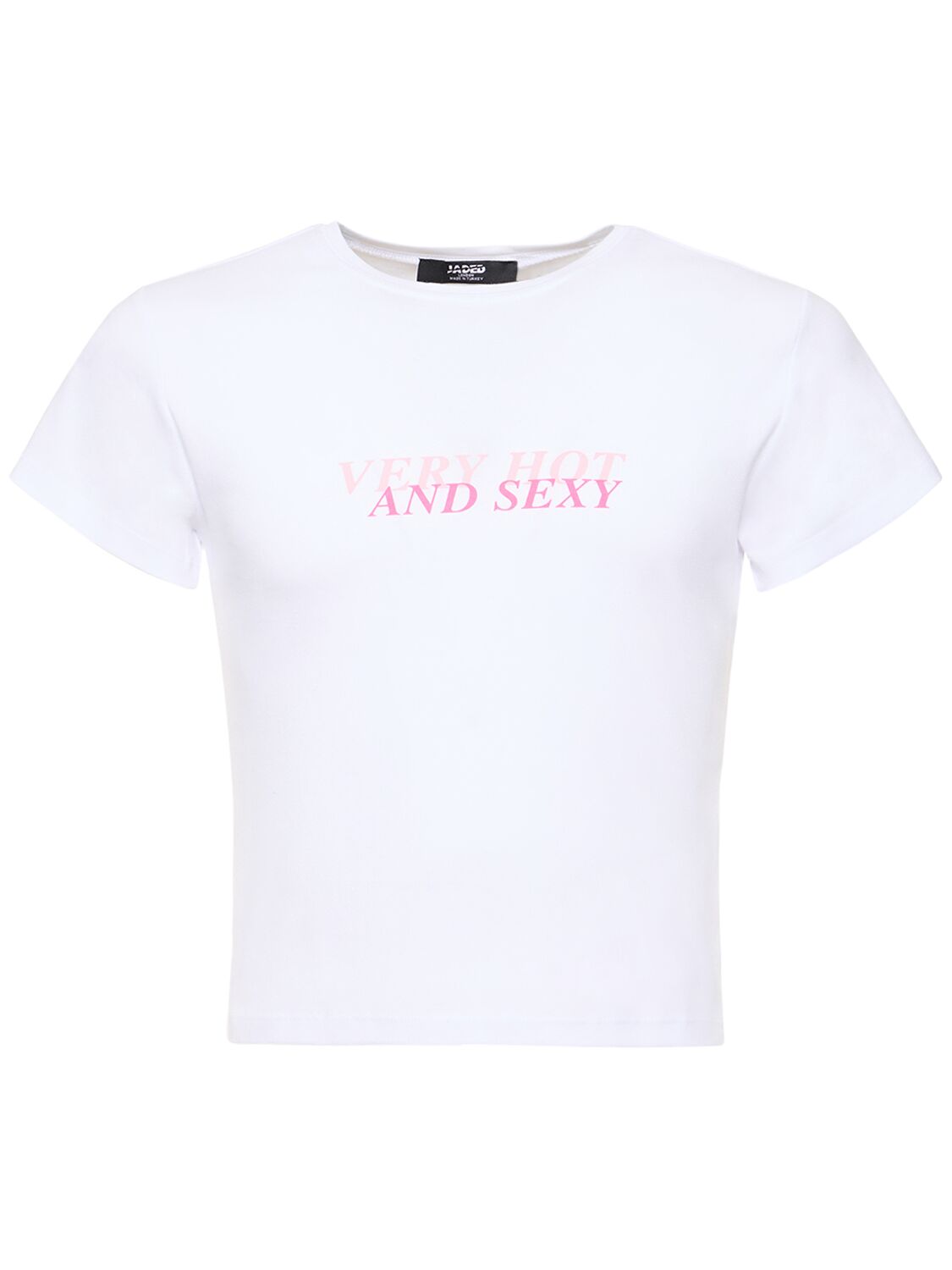 Shrunken-t-shirt „very Hot And Sexy“ - JADED LONDON - Modalova