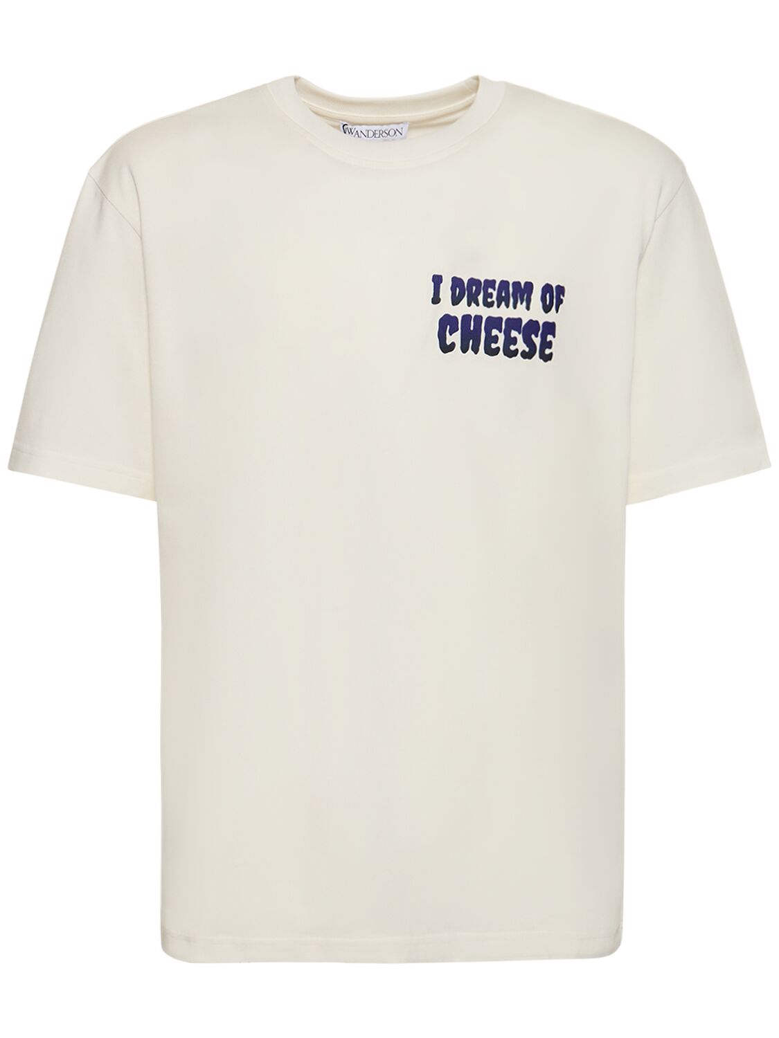 T-shirt I Dream Of Cheese In Jersey Di Cotone - JW ANDERSON - Modalova