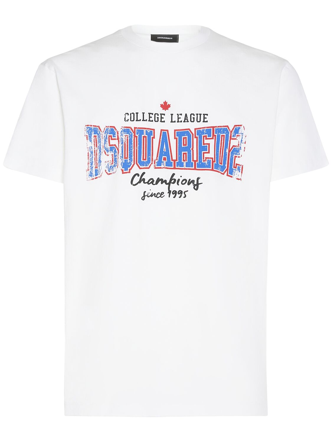 T-shirt Aus Baumwolle Mit Logodruck - DSQUARED2 - Modalova