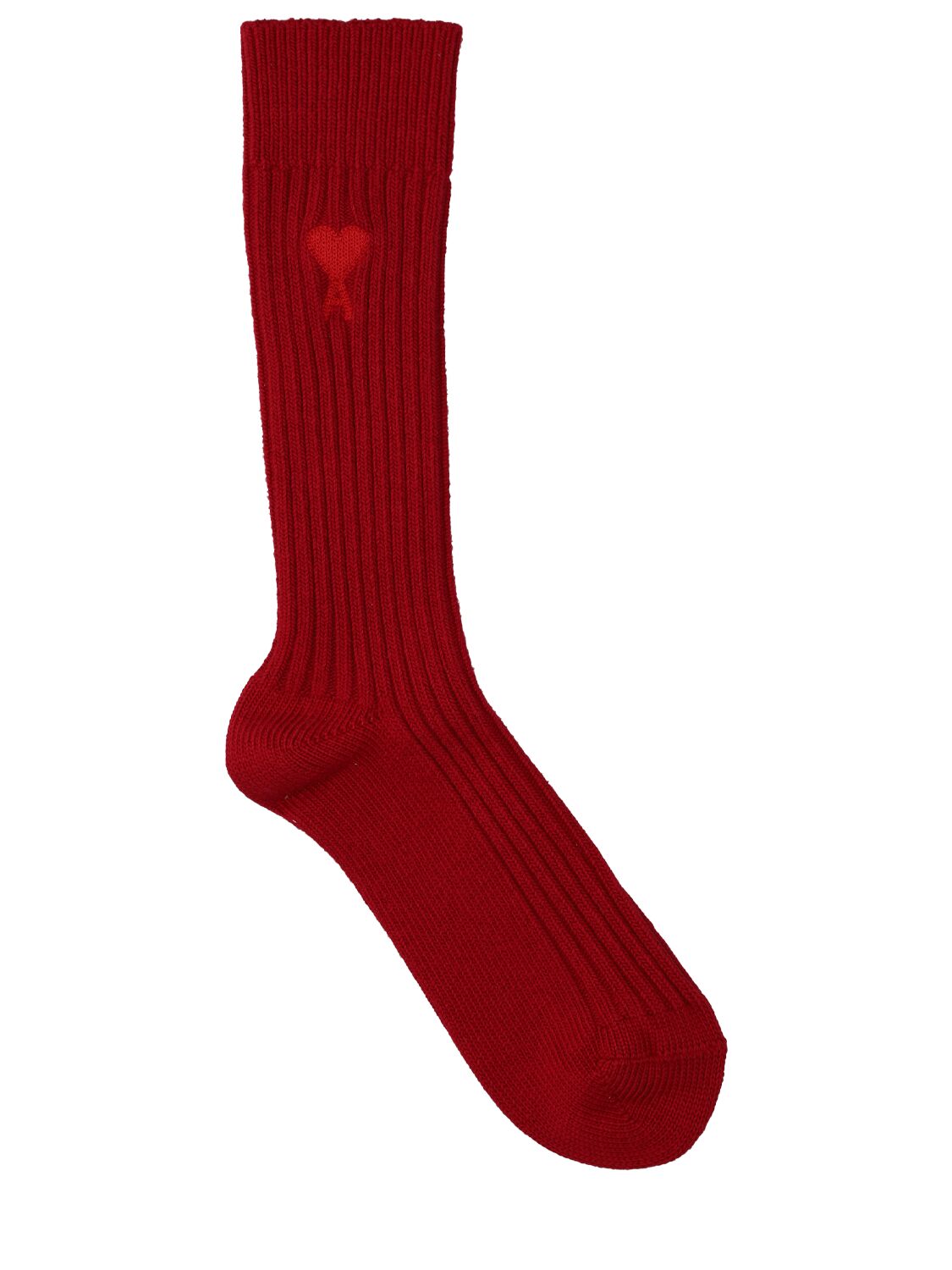 Einfarbige Socken Aus Baumwollmischgewebe „adc“ - AMI PARIS - Modalova