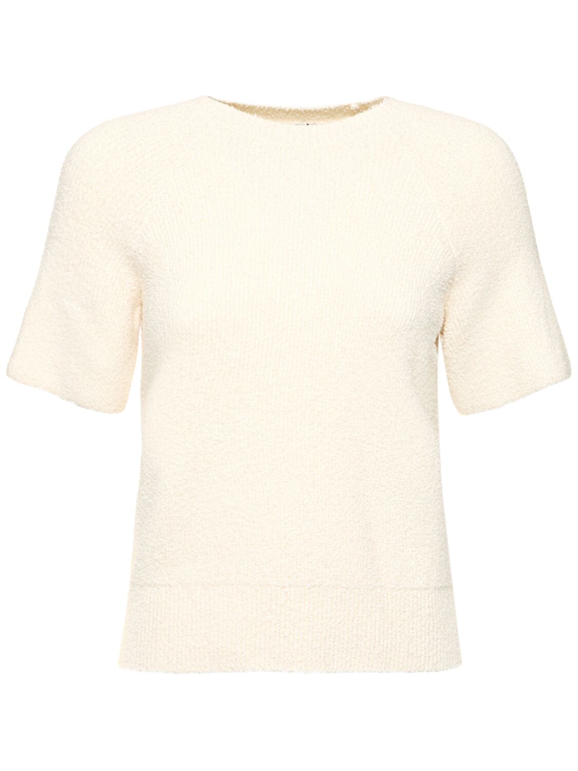 Raglan-sleeve Terry Knit Cotton Top - TOTEME - Modalova