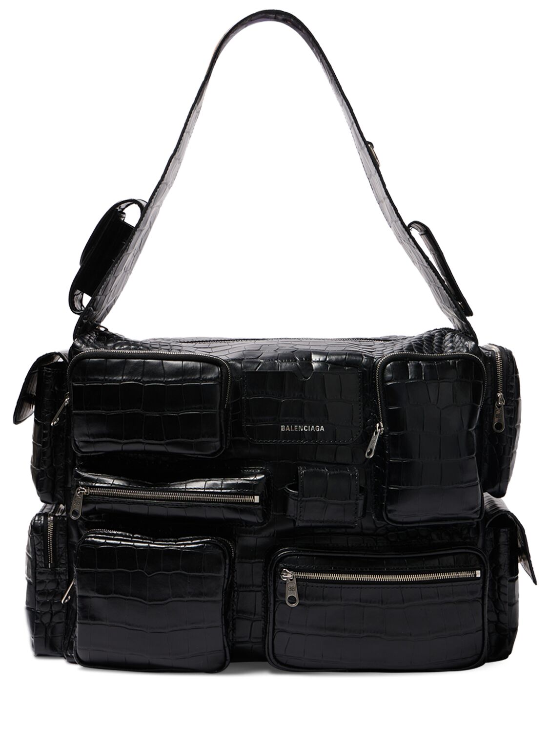 Superbusy Leather Sling Bag - BALENCIAGA - Modalova
