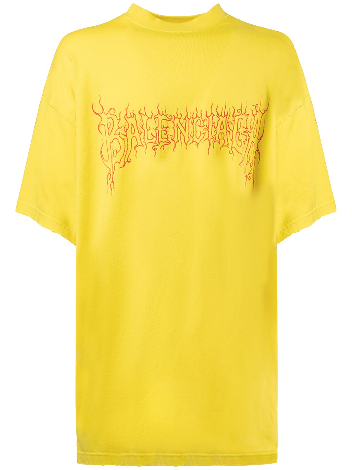 Darkwave Cotton T-shirt - BALENCIAGA - Modalova