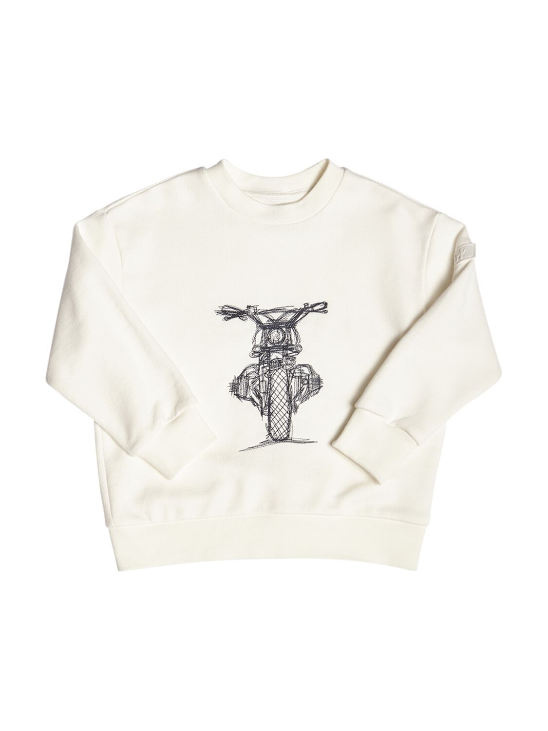 Sweatshirt Aus Bestickter Baumwolle - IL GUFO - Modalova