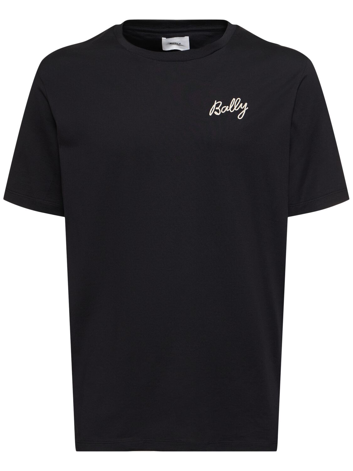 Logo Cotton Jersey T-shirt - BALLY - Modalova