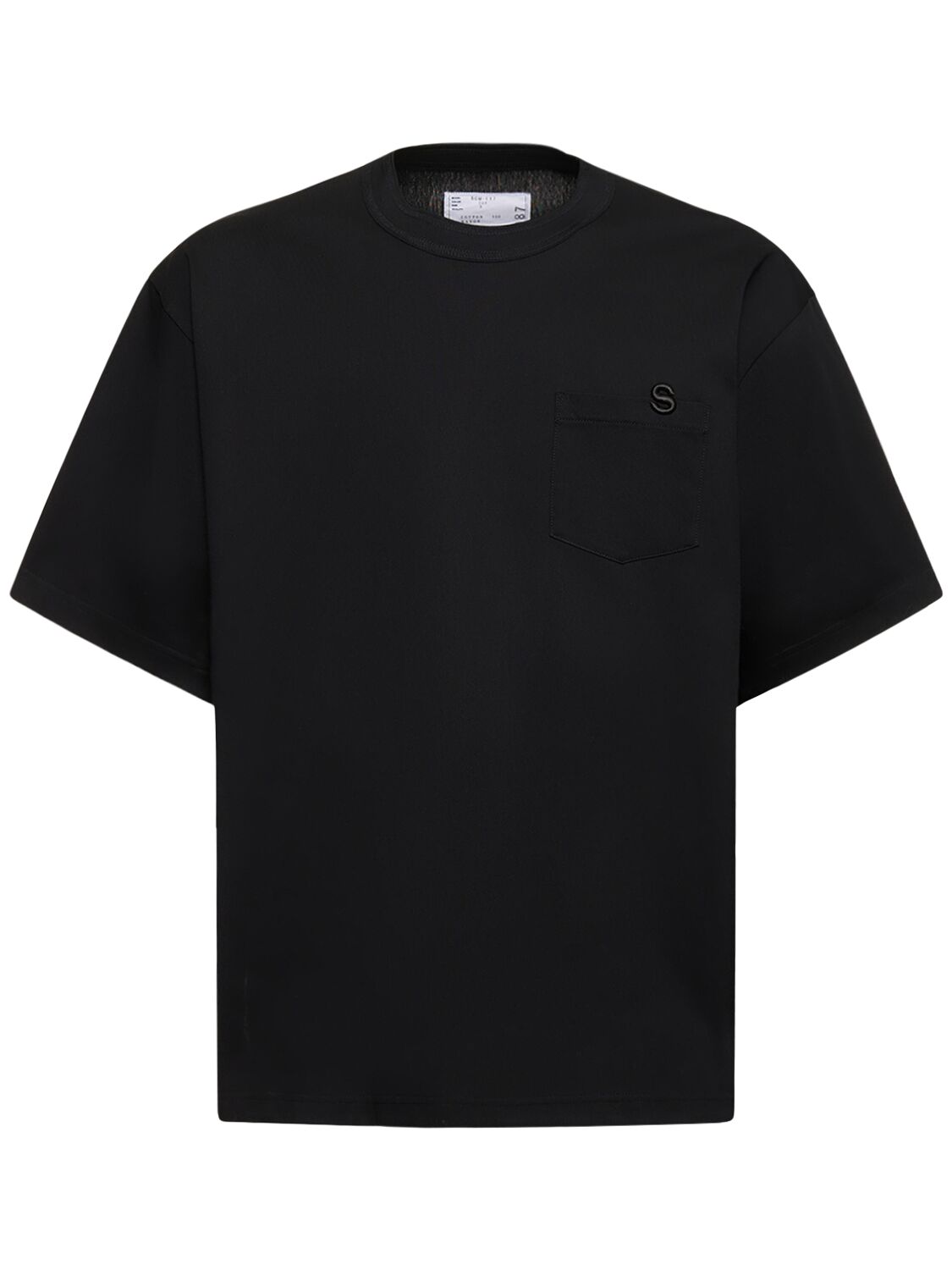 Cotton Jersey T-shirt - SACAI - Modalova