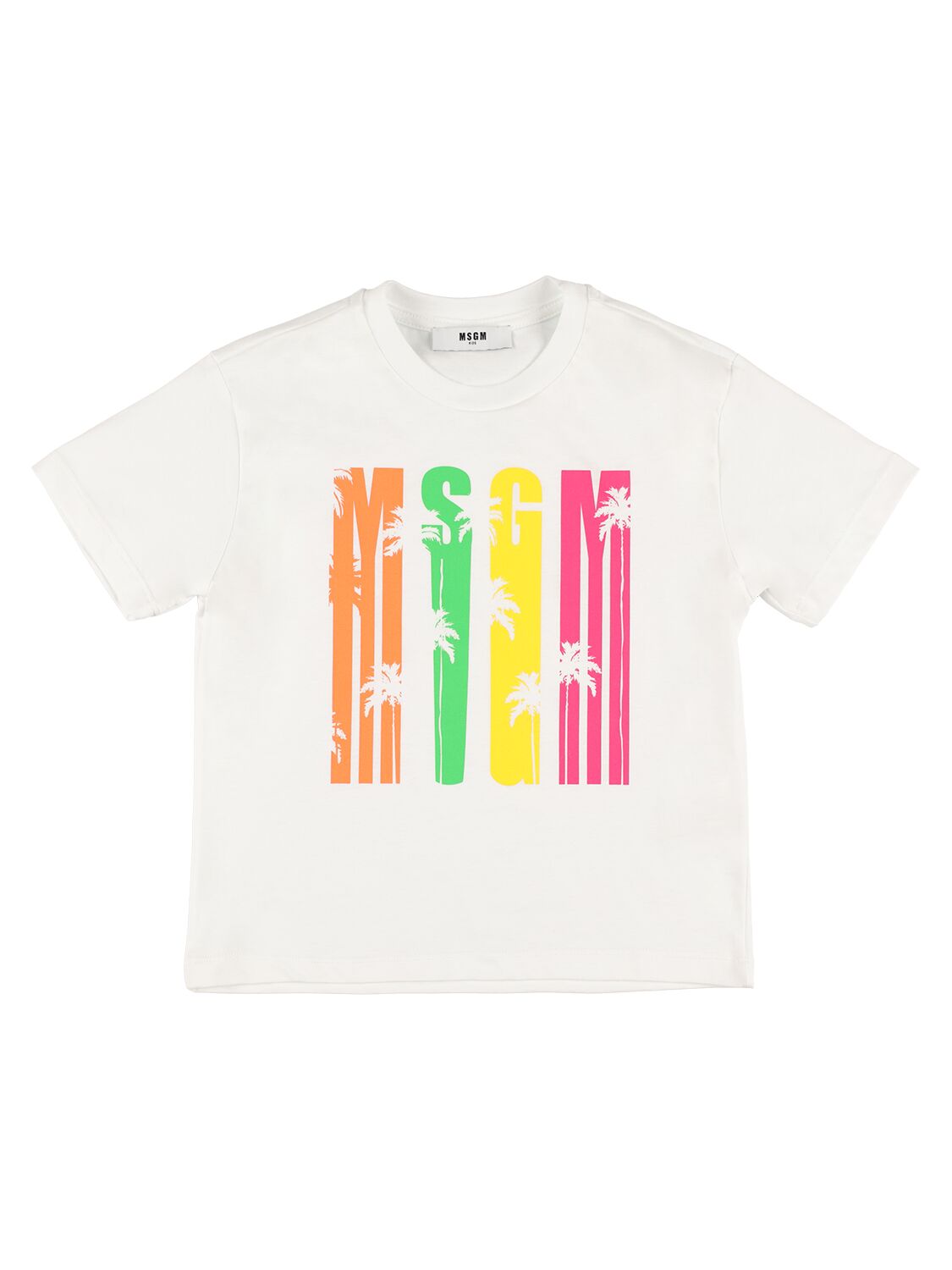 Niña Camiseta De Algodón Jersey 4a - MSGM - Modalova