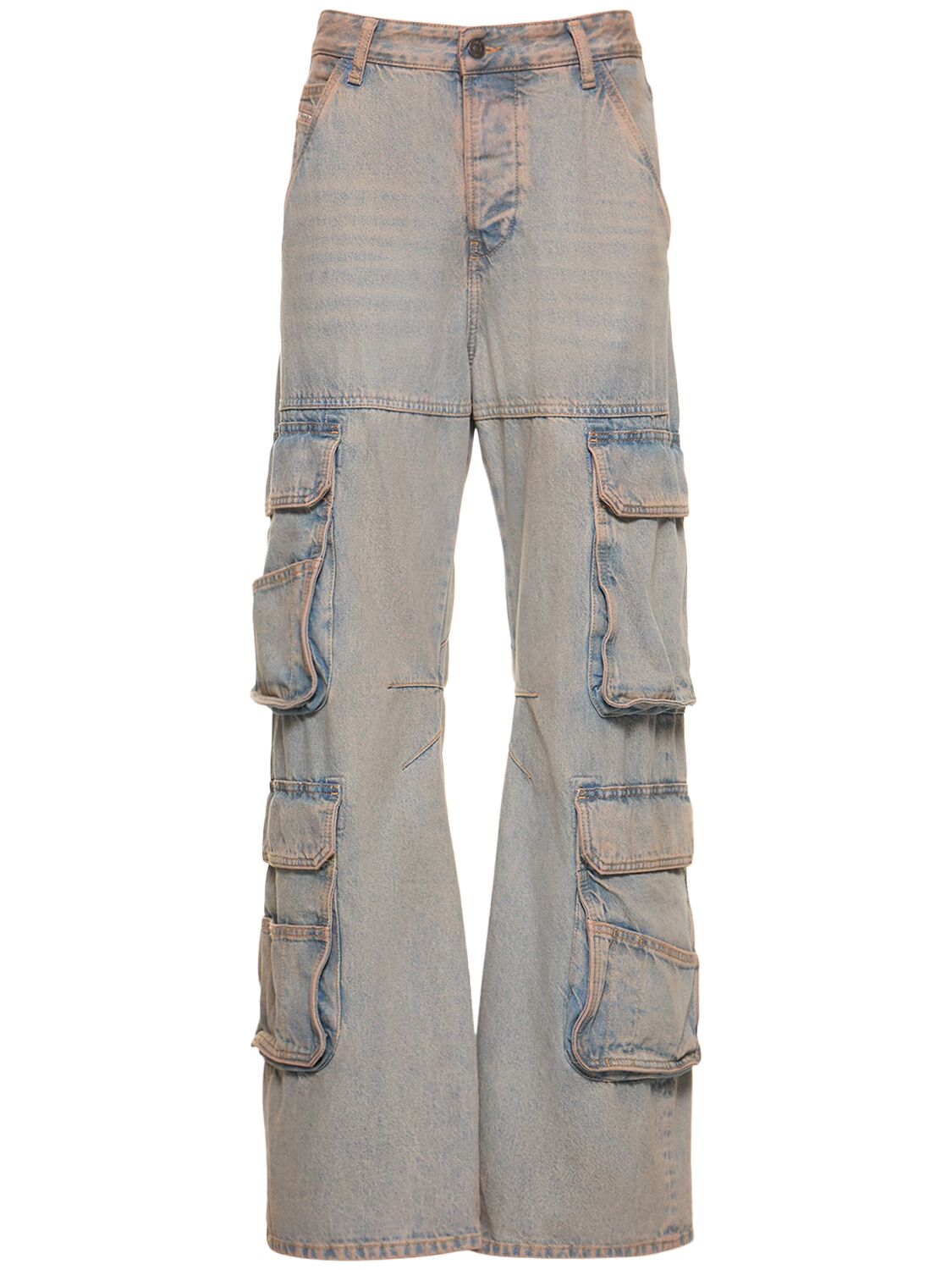 Mujer Jeans Cargo De Denim De Algodón 25 - DIESEL - Modalova