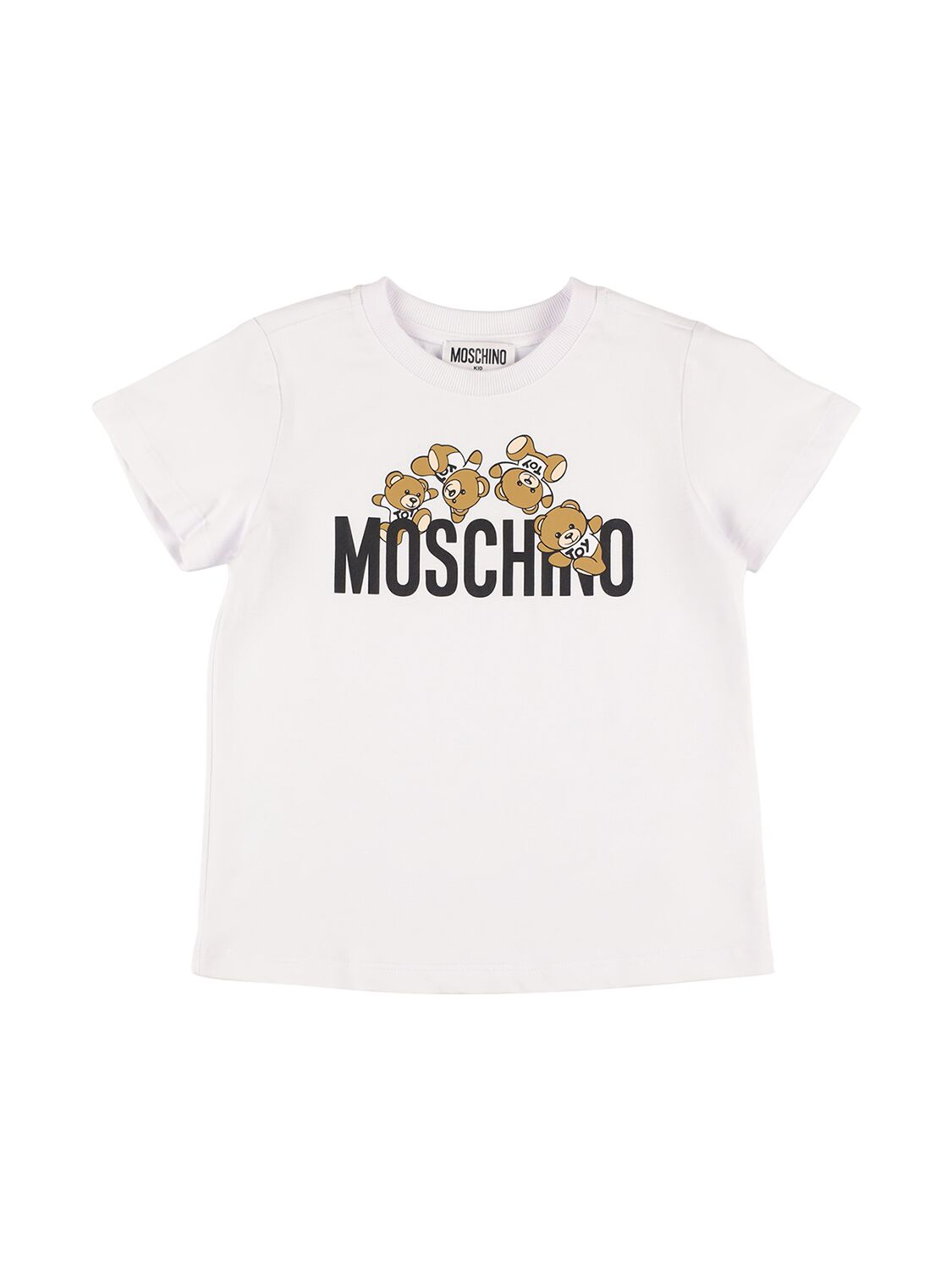 Niña Camiseta De Algodón Jersey 4a - MOSCHINO - Modalova