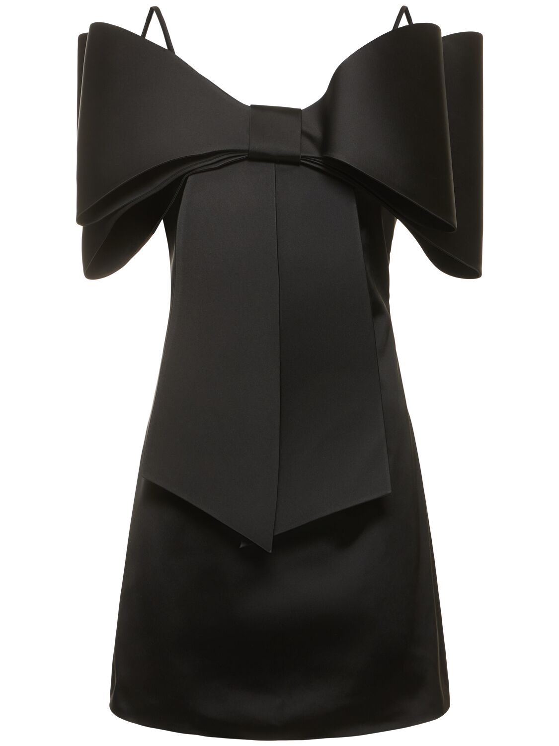 Le Cadeau Bow Organza Mini Dress - MACH & MACH - Modalova