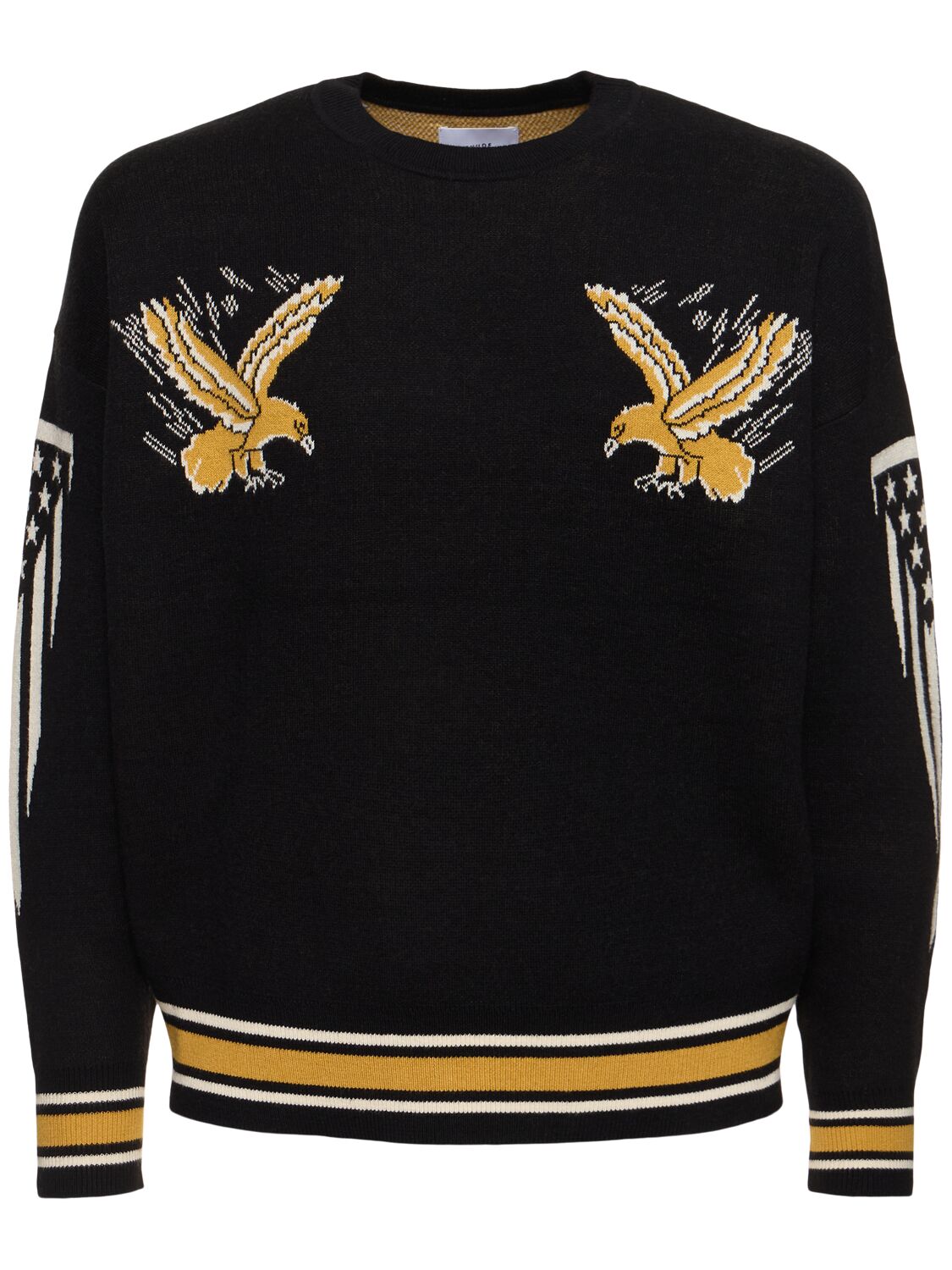 Rhude Eagle Souvenir Cotton Sweater - RHUDE - Modalova