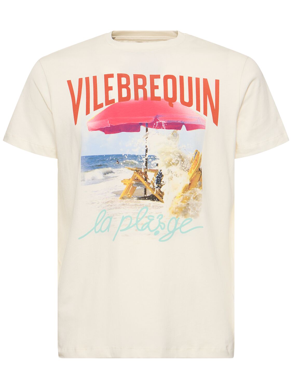 T-shirt In Jersey Di Cotone Con Logo - VILEBREQUIN - Modalova