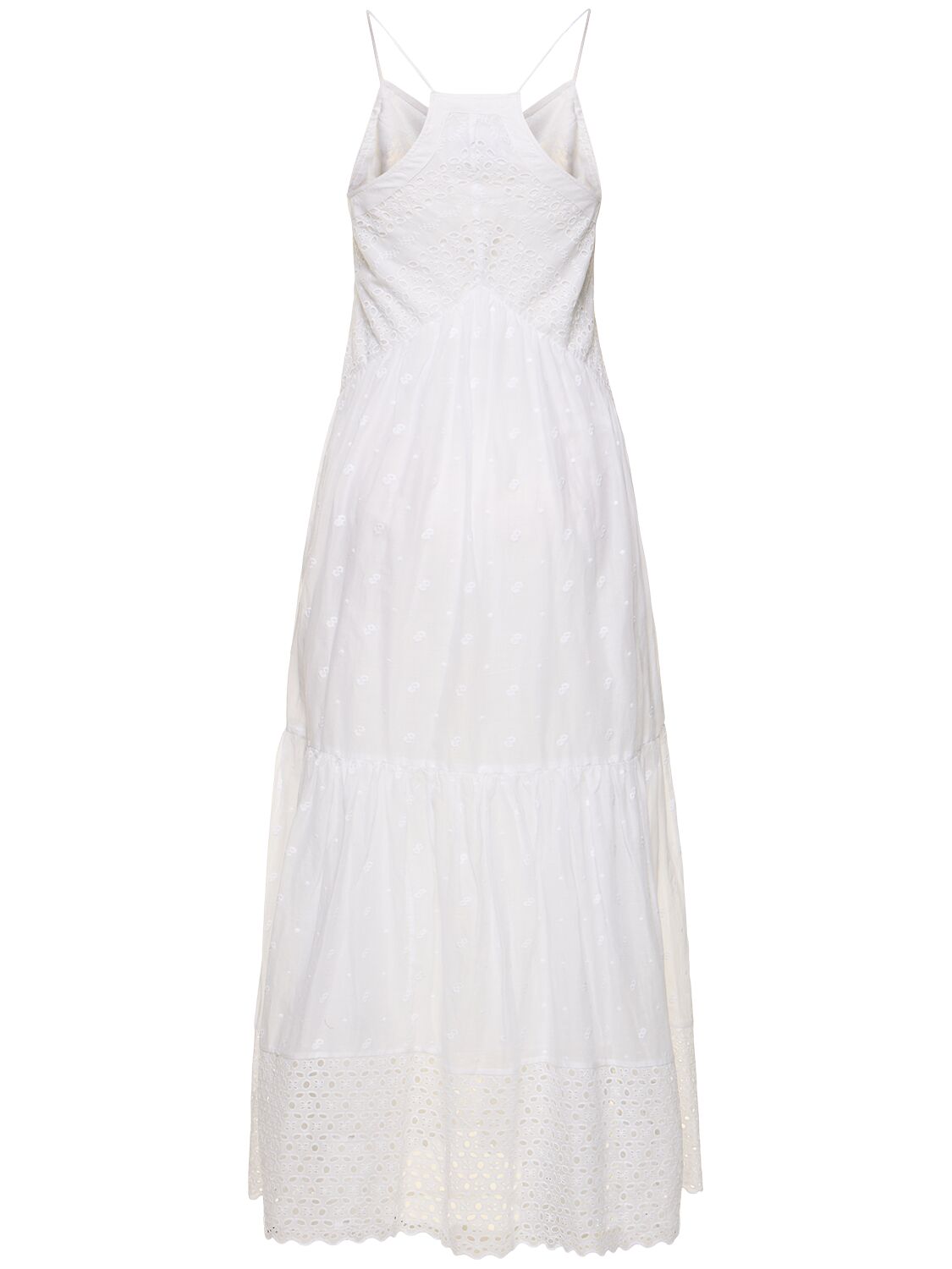 Sabba Cotton Maxi Dress W/ Embroidery - MARANT ETOILE - Modalova