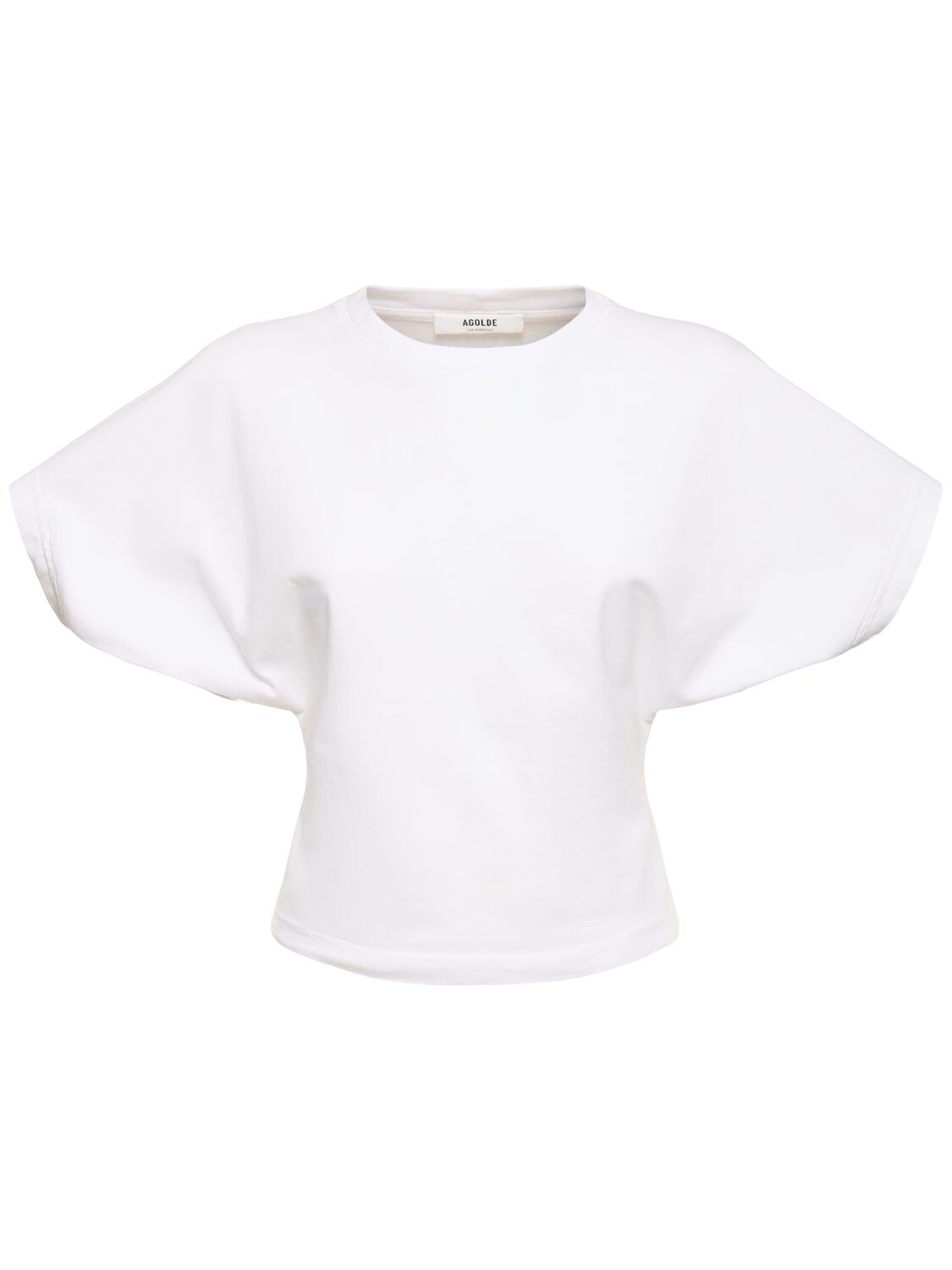 Britt Cotton Jersey T-shirt - AGOLDE - Modalova