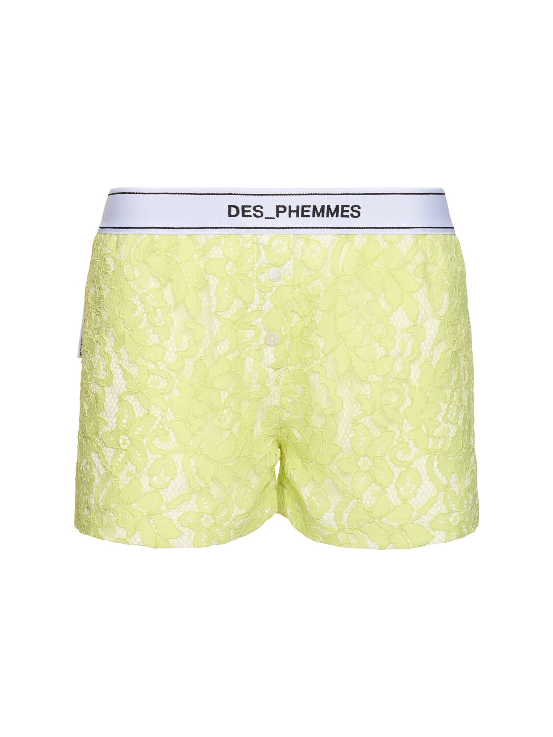 Shorts In Pizzo Macramé - DES PHEMMES - Modalova