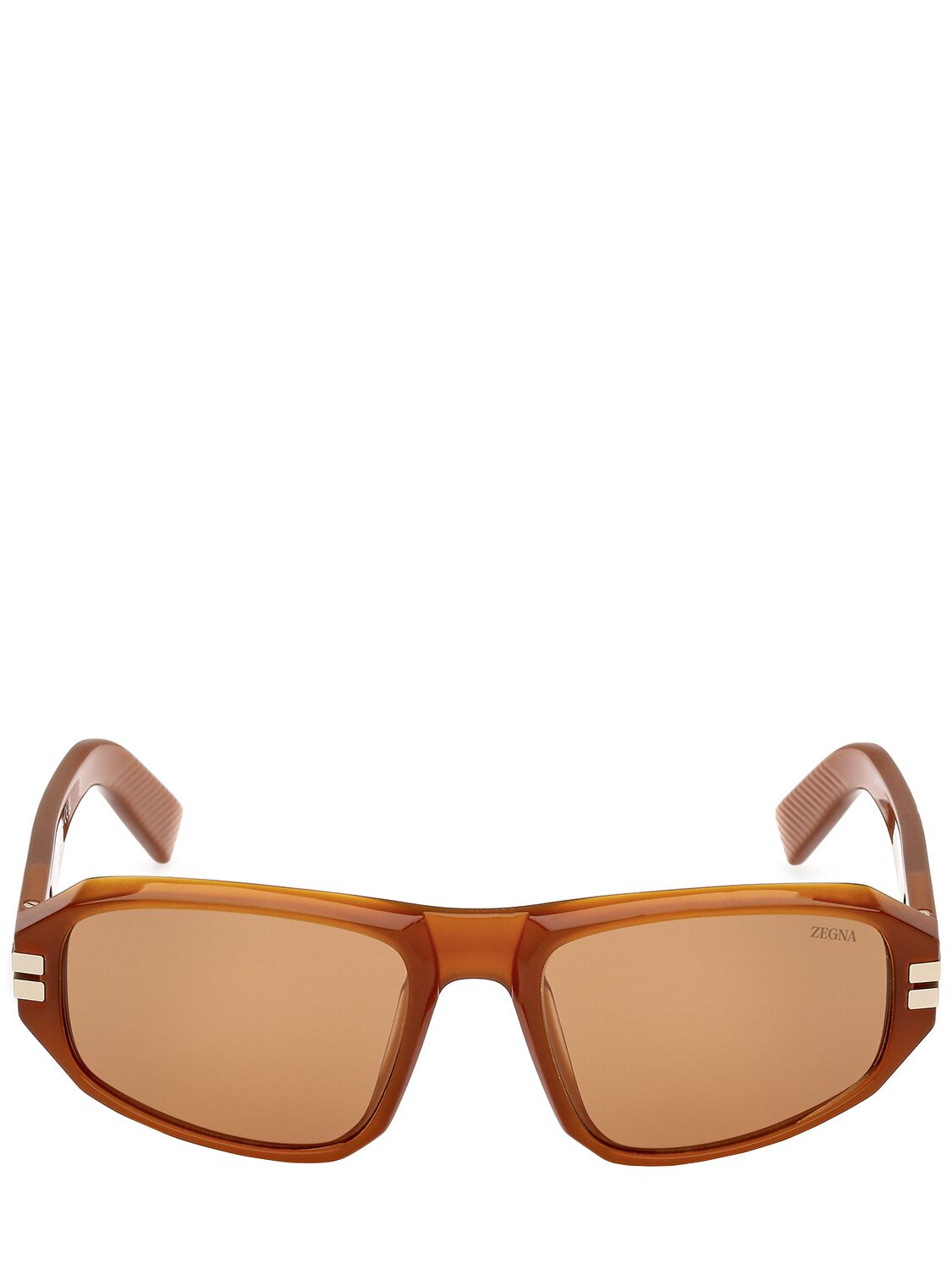 Squared Sunglasses W/ Lanyard - ZEGNA - Modalova