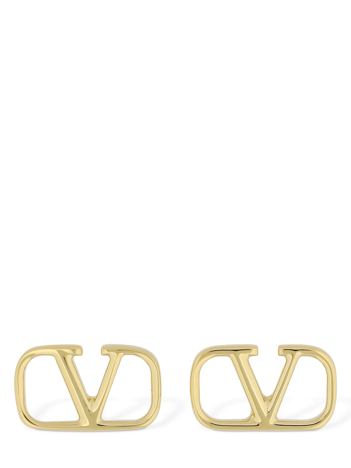 Cm V Logo Stud Earrings - VALENTINO GARAVANI - Modalova