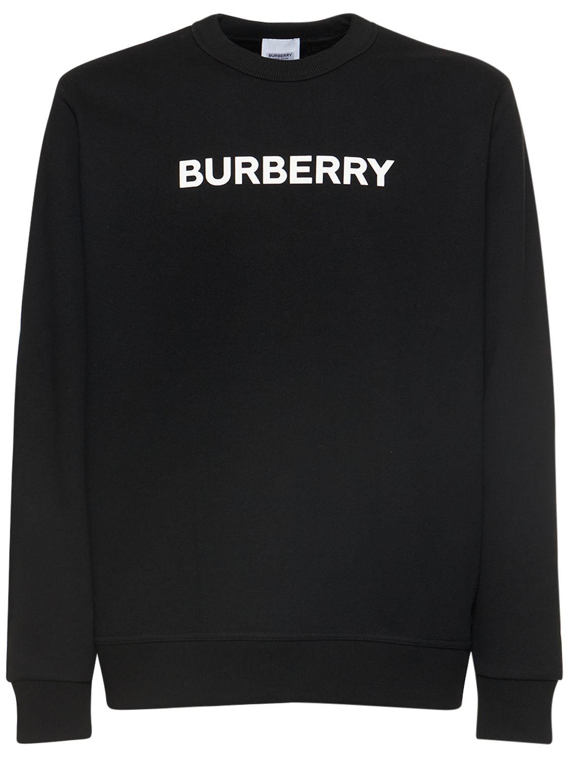 Burlow Logo Cotton Jersey Sweatshirt - BURBERRY - Modalova