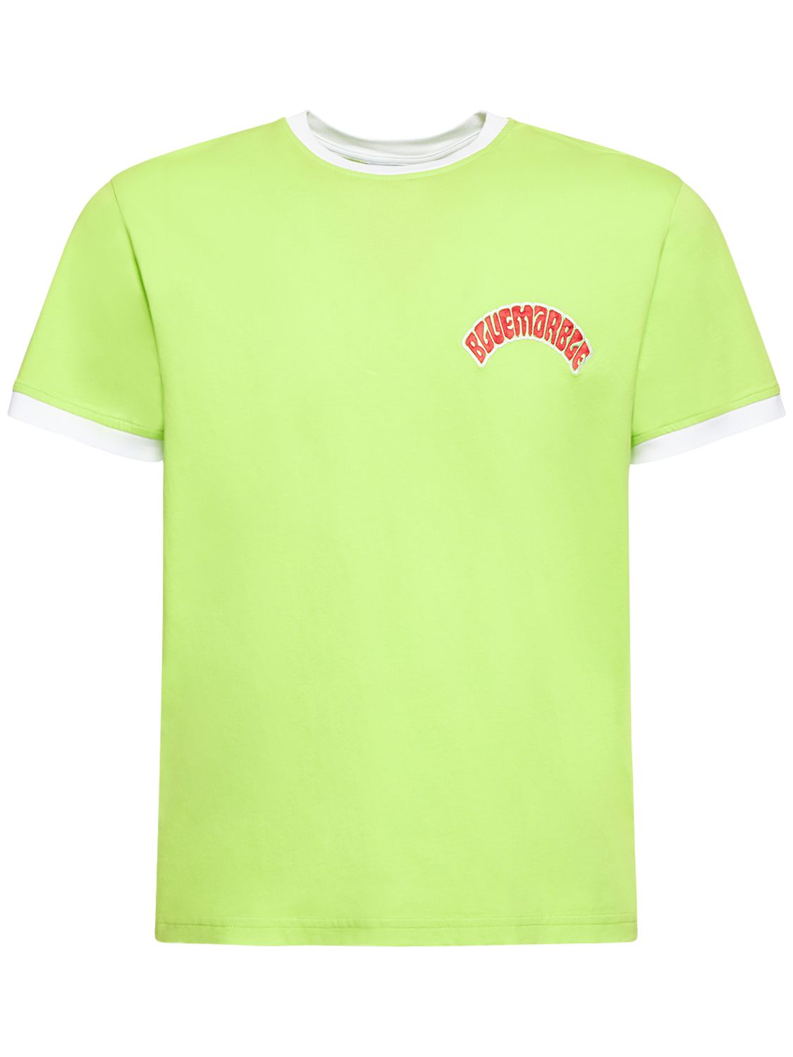 T-shirt Bowling In Cotone Con Logo - BLUEMARBLE - Modalova