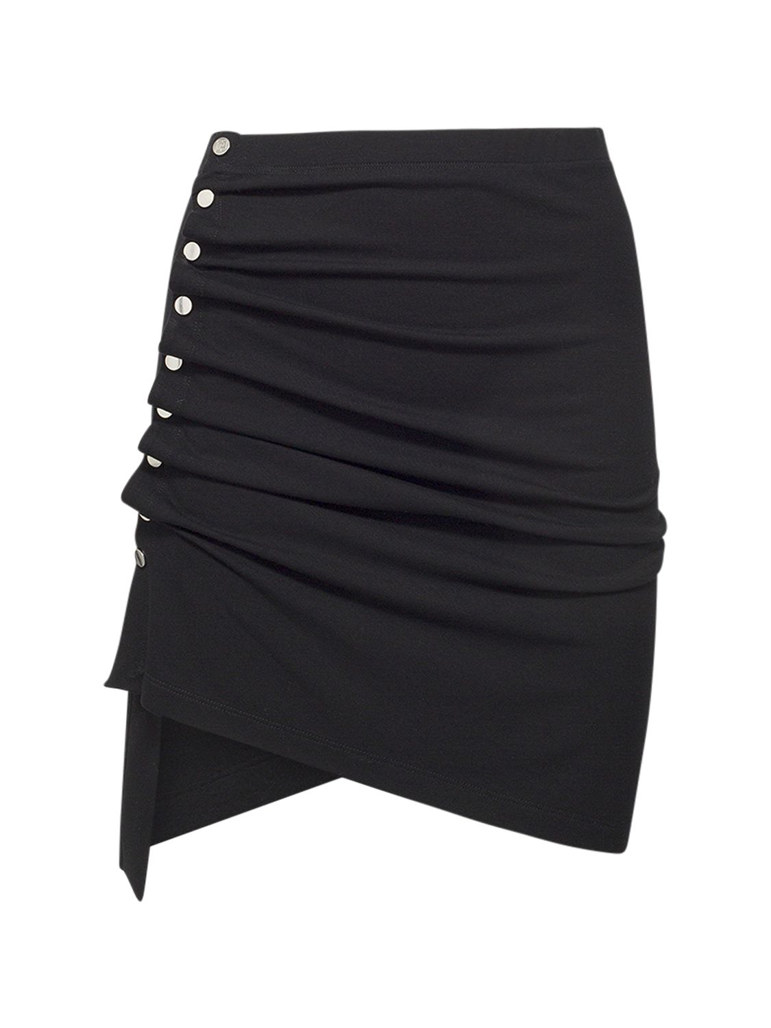 Light Jersey Draped Mini Skirt - RABANNE - Modalova