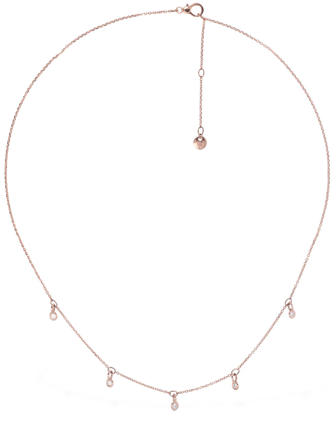 Kt Rose Gold & Diamond Necklace - DODO - Modalova