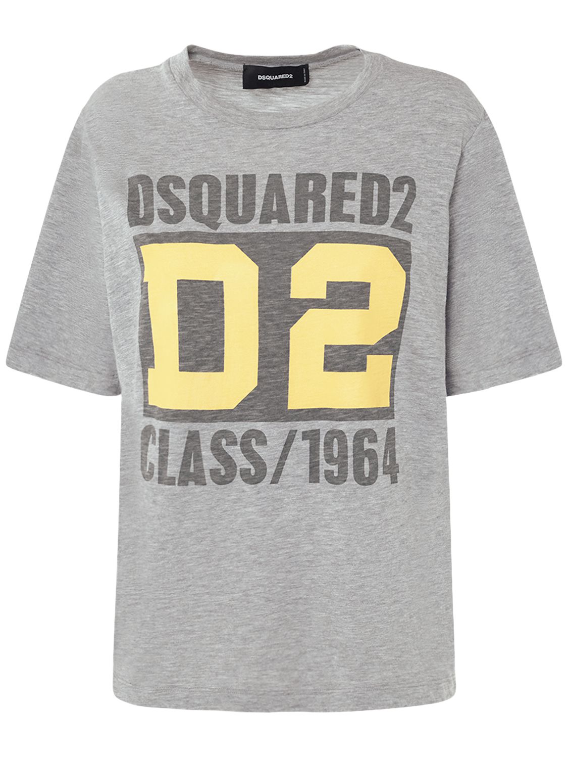 Printed Logo Relaxed Fit Jersey T-shirt - DSQUARED2 - Modalova