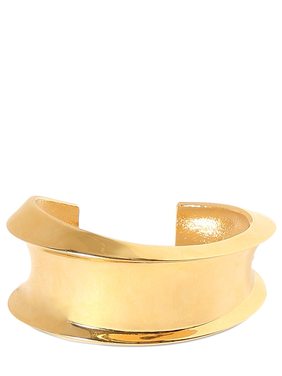 Brass Cuff Bracelet - SAINT LAURENT - Modalova