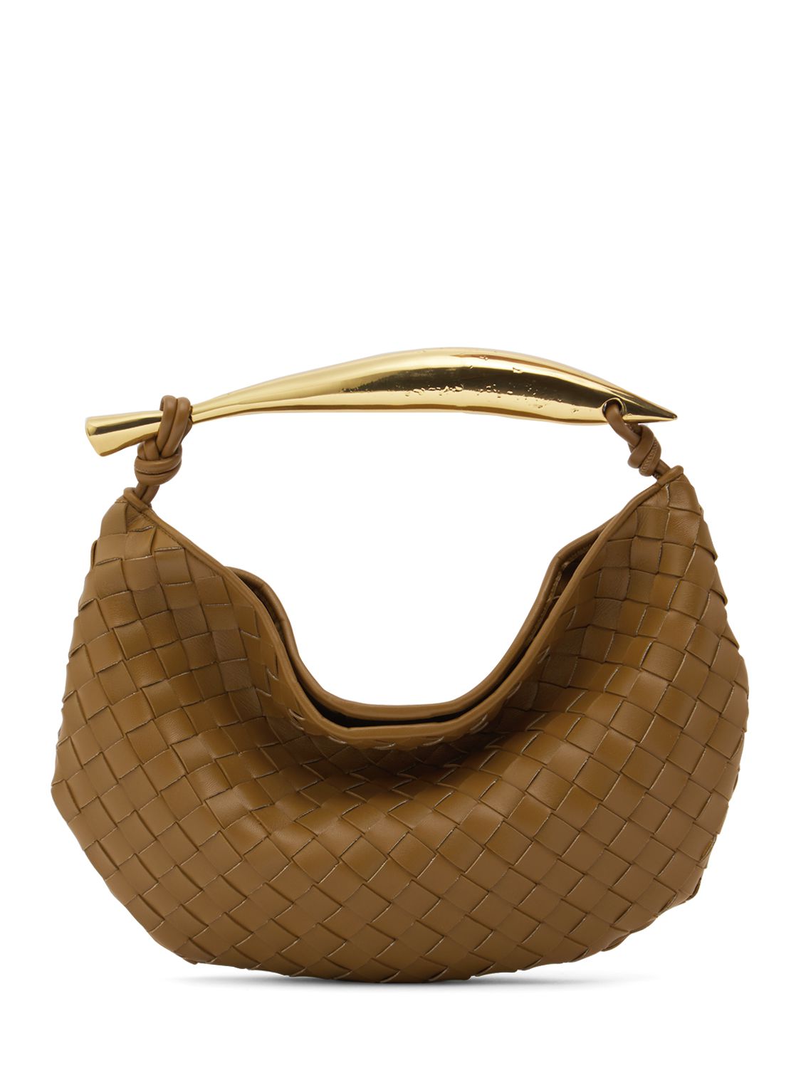 Small Sardine Leather Top Handle Bag - BOTTEGA VENETA - Modalova