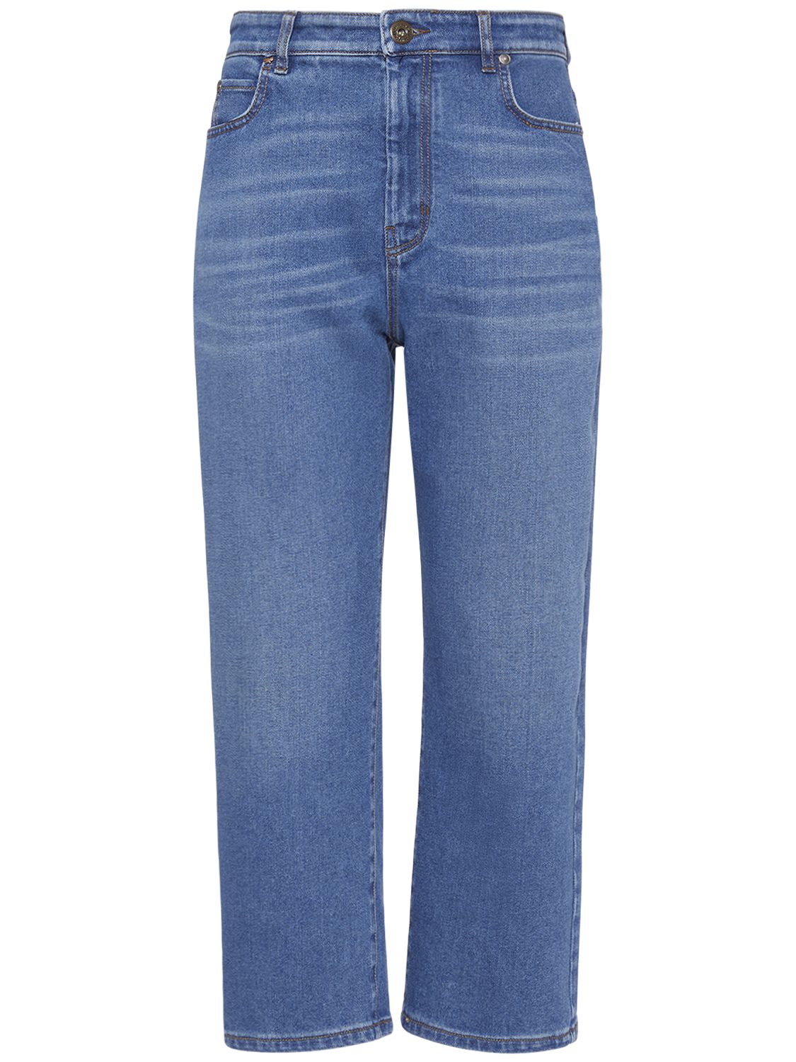 Mujer Jeans Cropped De Denim 42 - WEEKEND MAX MARA - Modalova