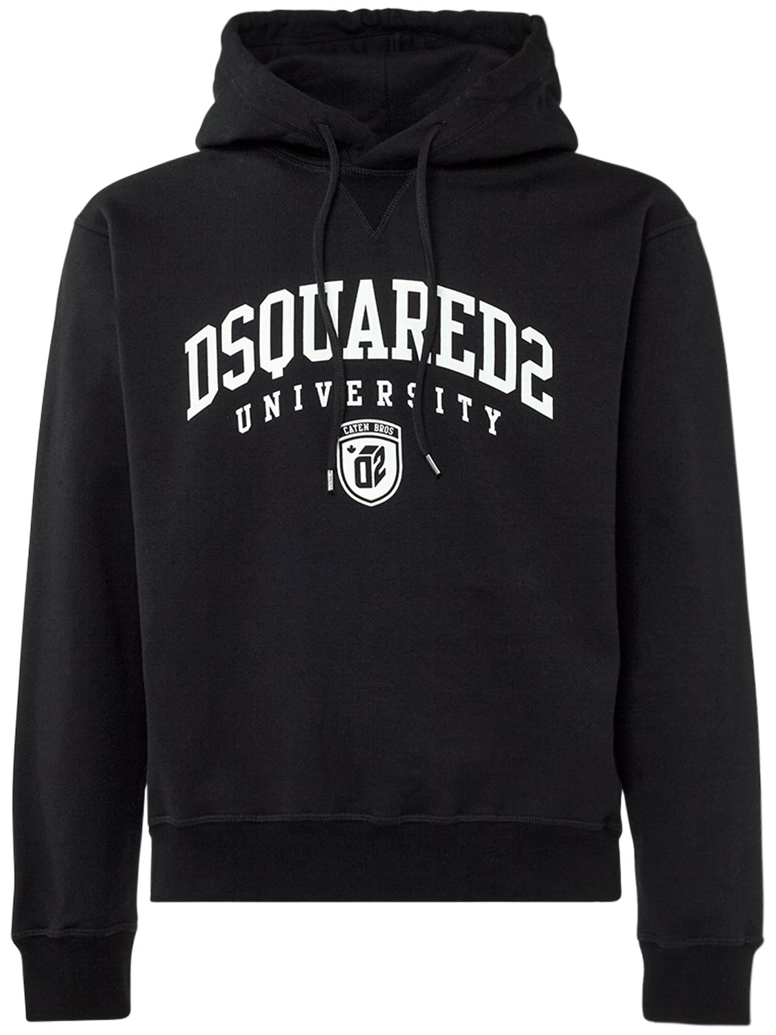College-hoodie Aus Baumwolljersey Mit Logodruck - DSQUARED2 - Modalova