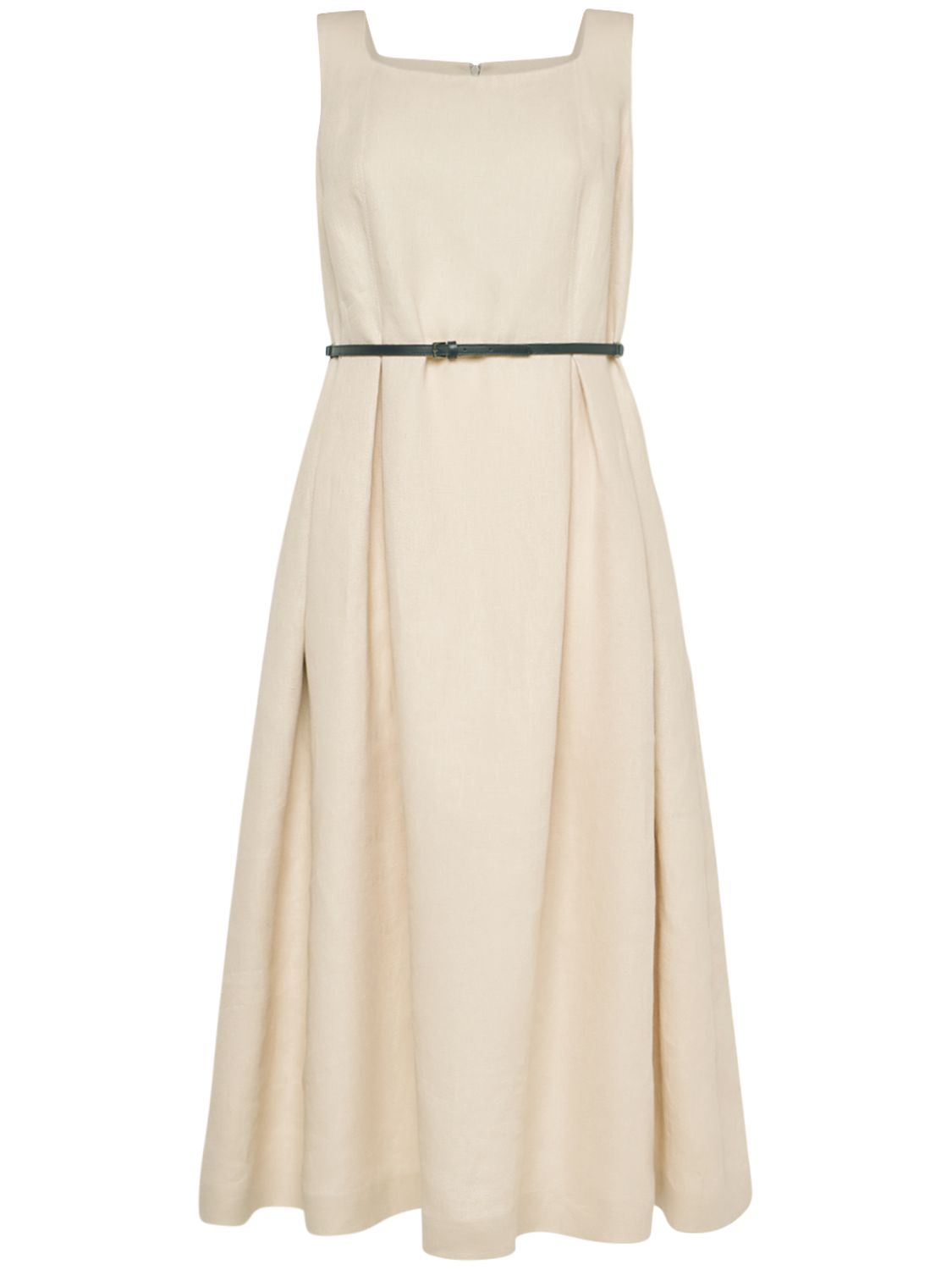 Cipro Linen Sleeveless Midi Dress - 'S MAX MARA - Modalova
