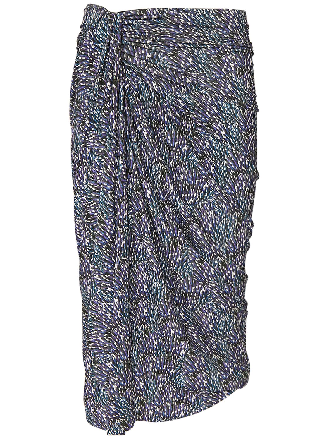 Jeldia Printed Viscose Blend Midi Skirt - MARANT ETOILE - Modalova