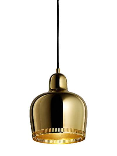 Lampadario "a330s Savoy Golden Bell" - ARTEK - Modalova