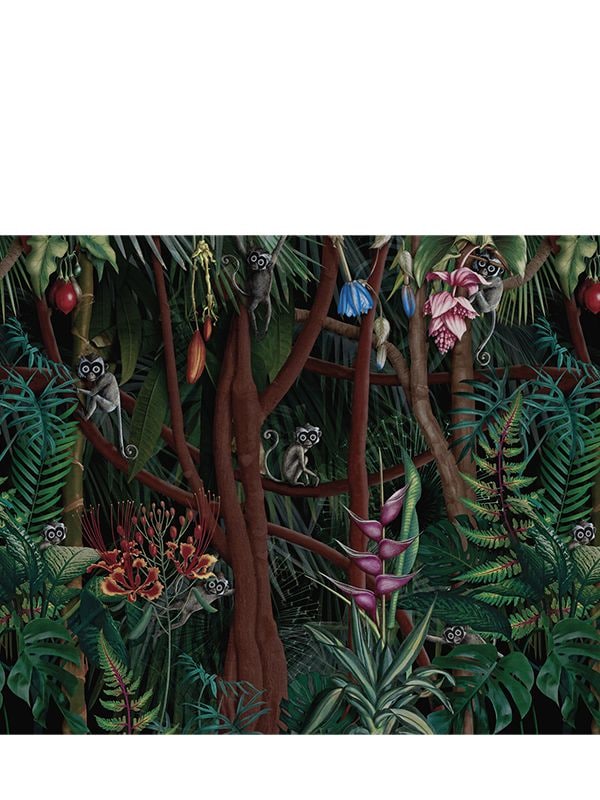 Tapete Aus Vinyl "look In The Forest" - LONDONART - Modalova