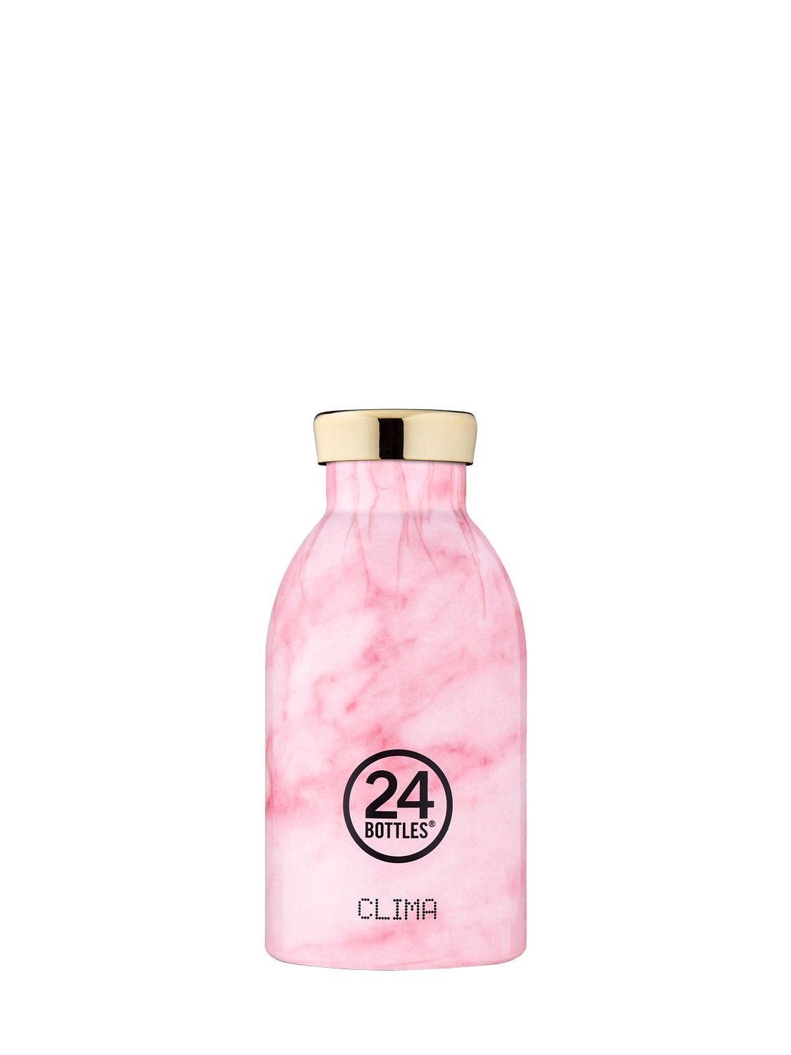 Bottiglia Pink Marble Clima 330ml - 24BOTTLES - Modalova