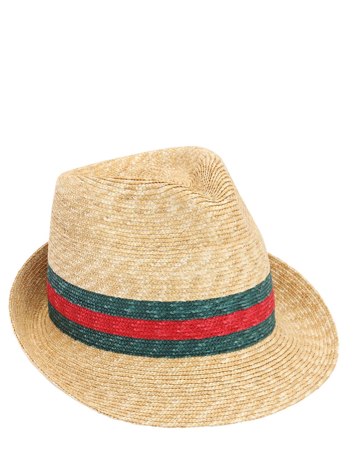 Cappello Bucket In Rafia - GUCCI - Modalova