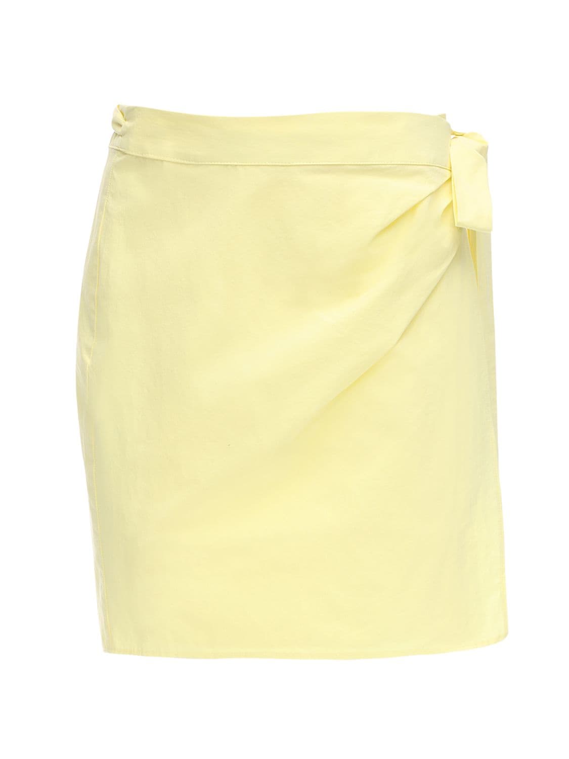 Ponza Cotton Poplin Mini Skirt - CIAO LUCIA - Modalova