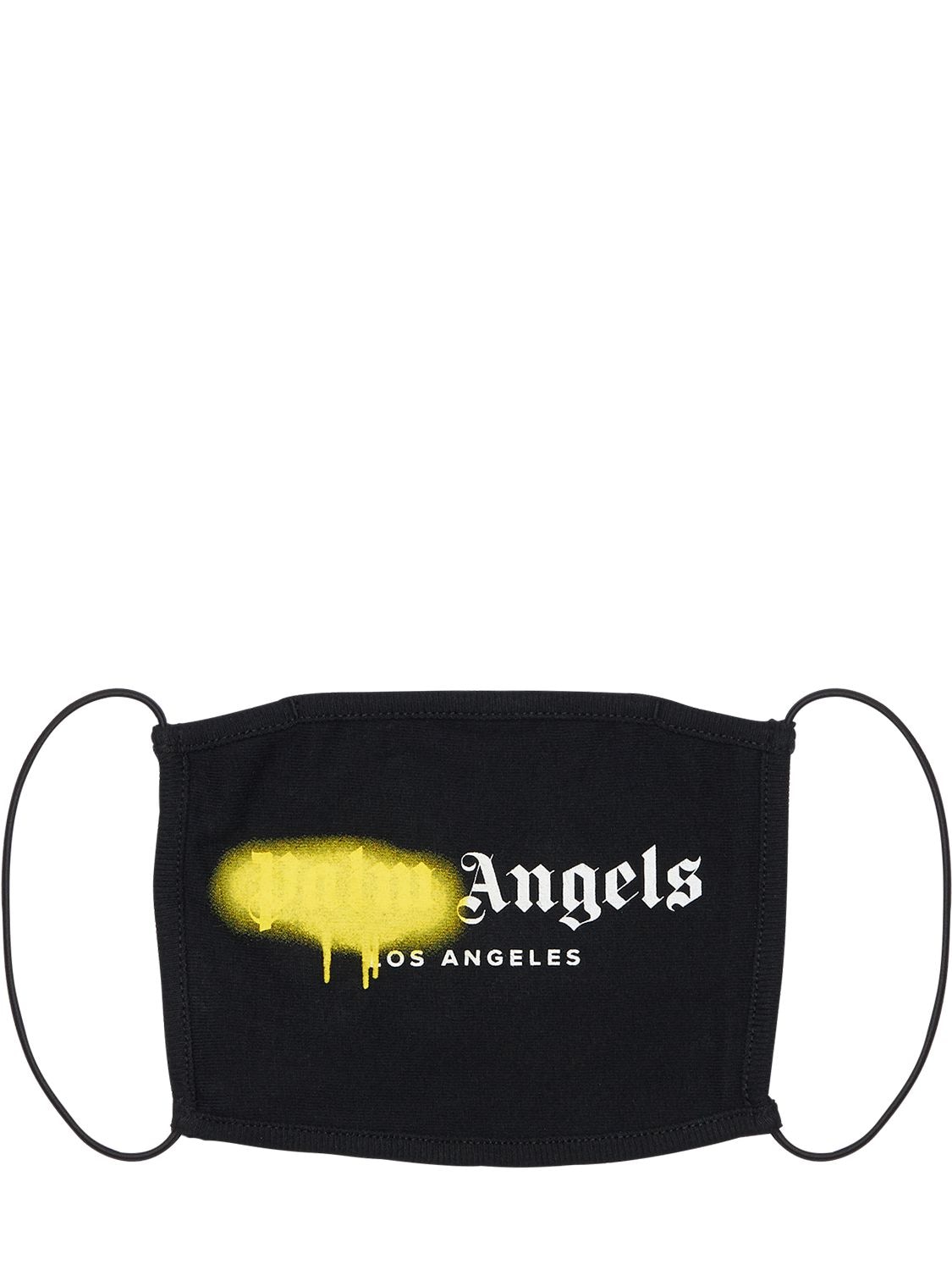 Maschera In Cotone Con Logo - PALM ANGELS - Modalova