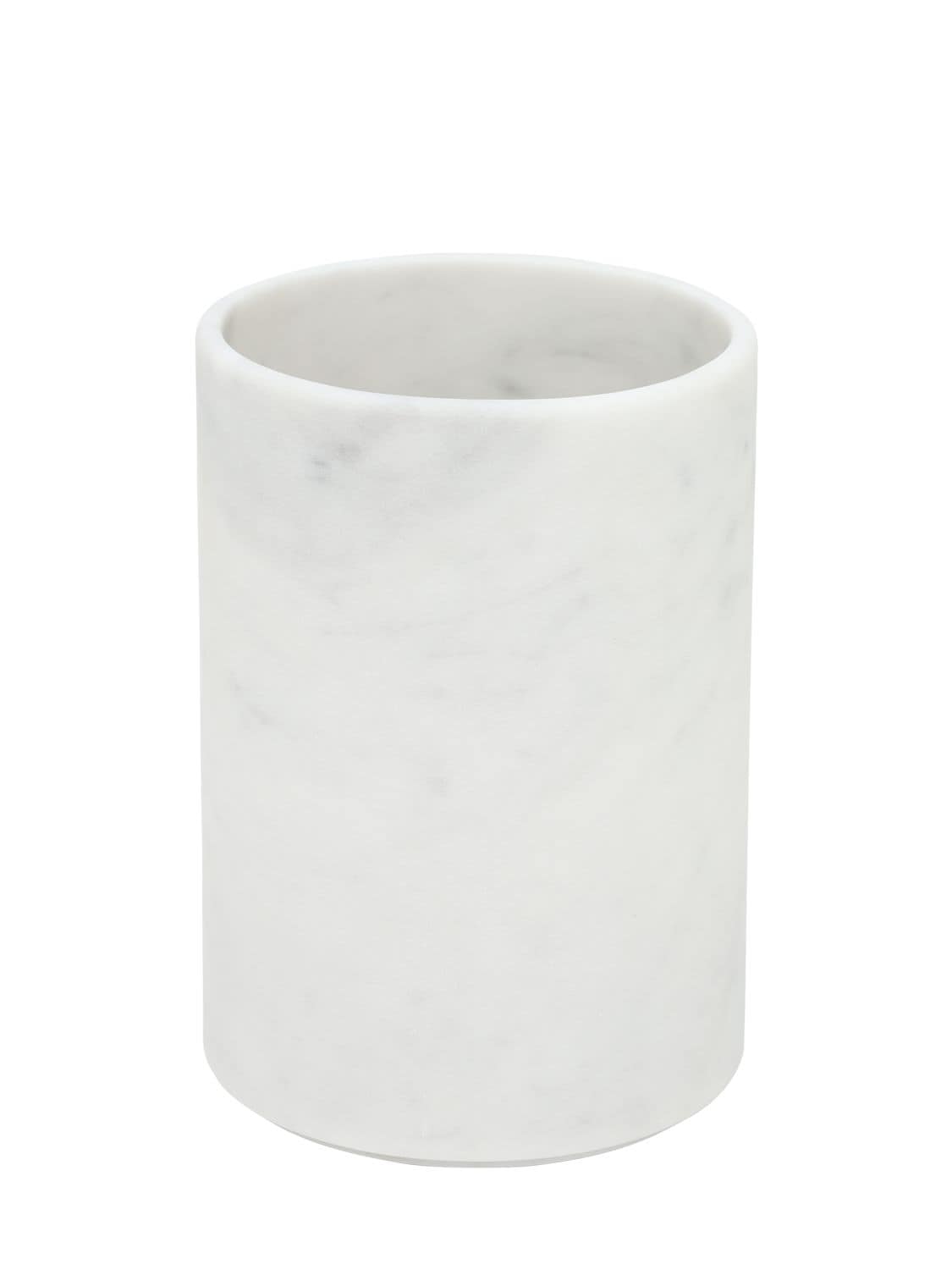 Carrara-marmor-vase „ellipse“ - SALVATORI - Modalova