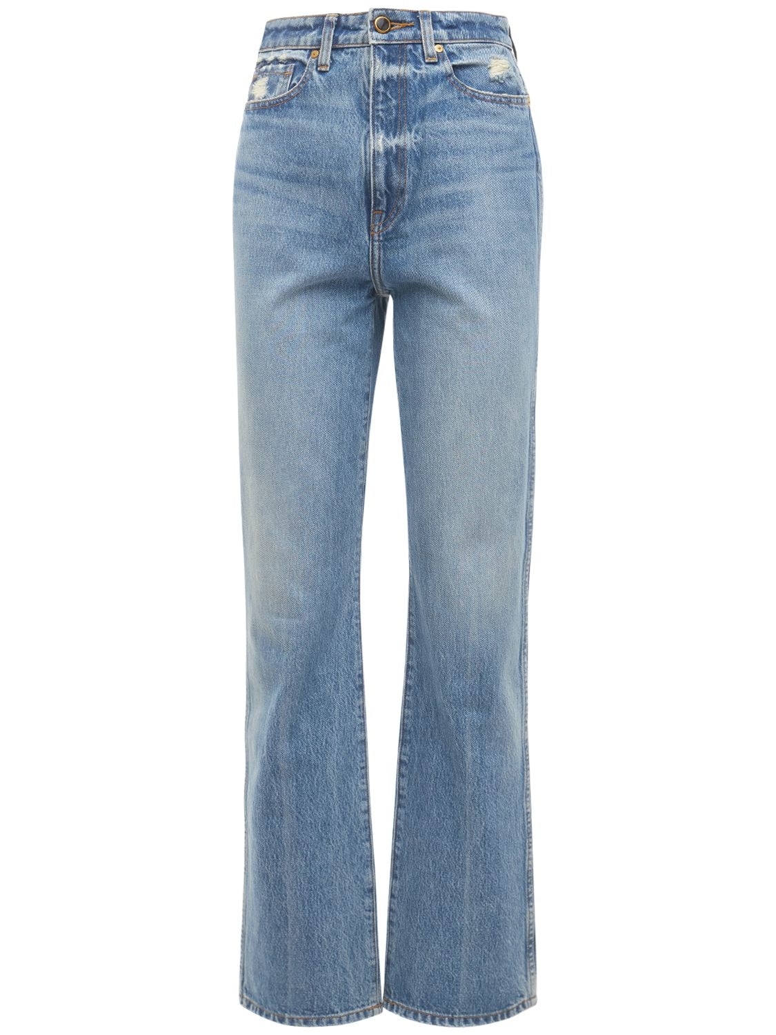 Jeans Aus Baumwolldenim „danielle“ - KHAITE - Modalova