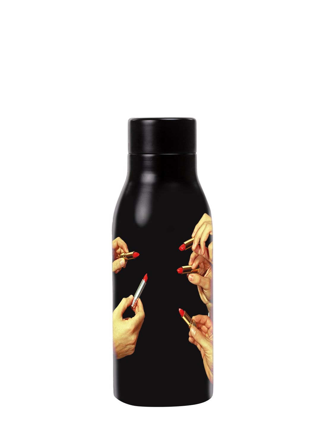 Lipstick Black Thermal Bottle - SELETTI - Modalova
