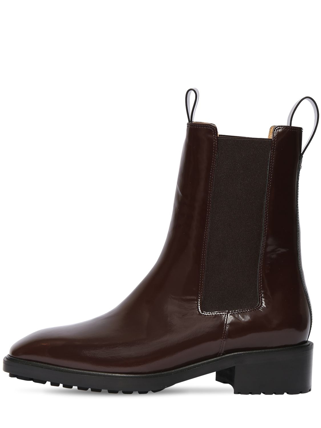 Mm Simone Brushed Leather Ankle Boots - AEYDE - Modalova