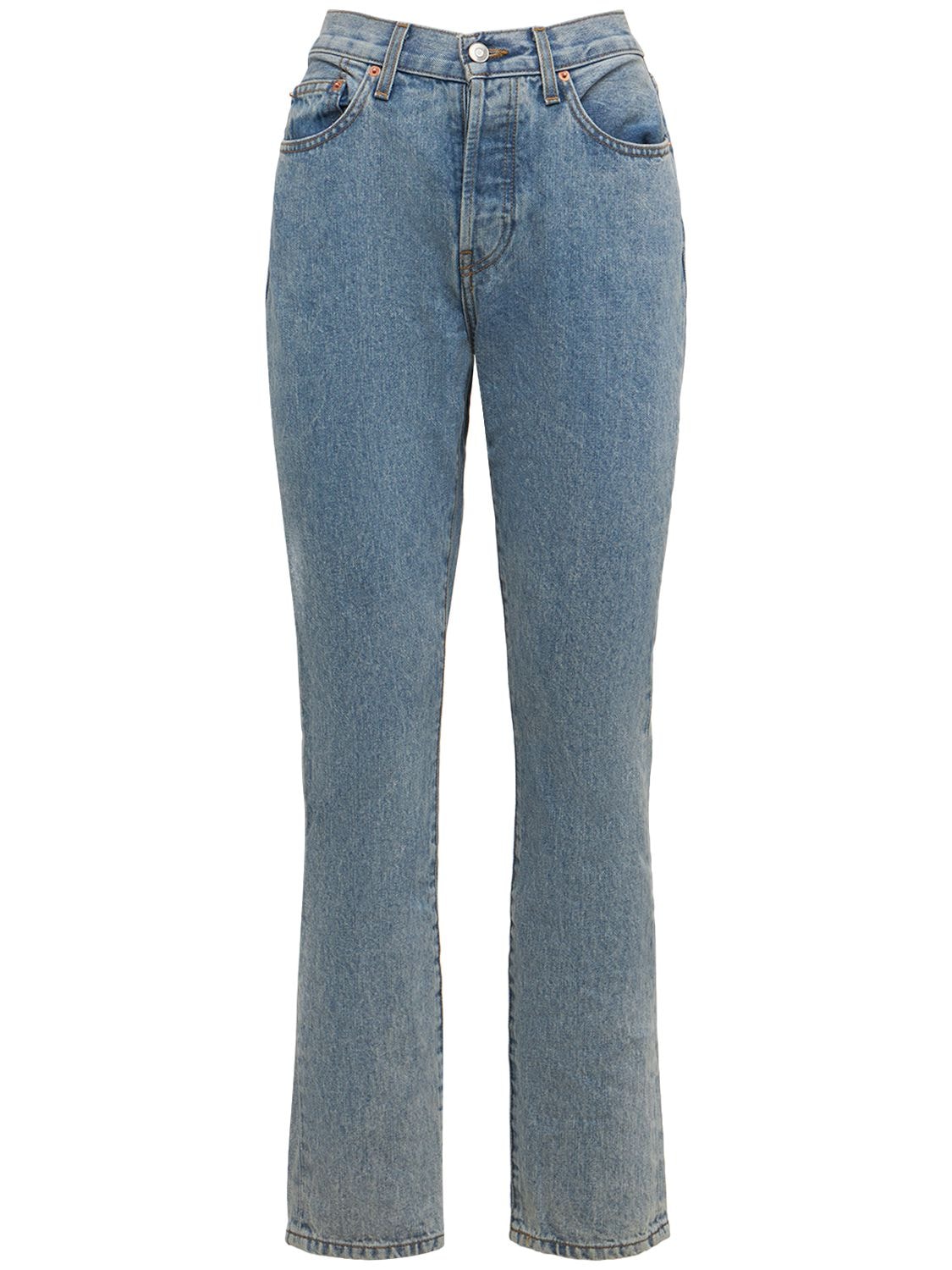 Jeans In Denim Di Cotone - WARDROBE.NYC - Modalova