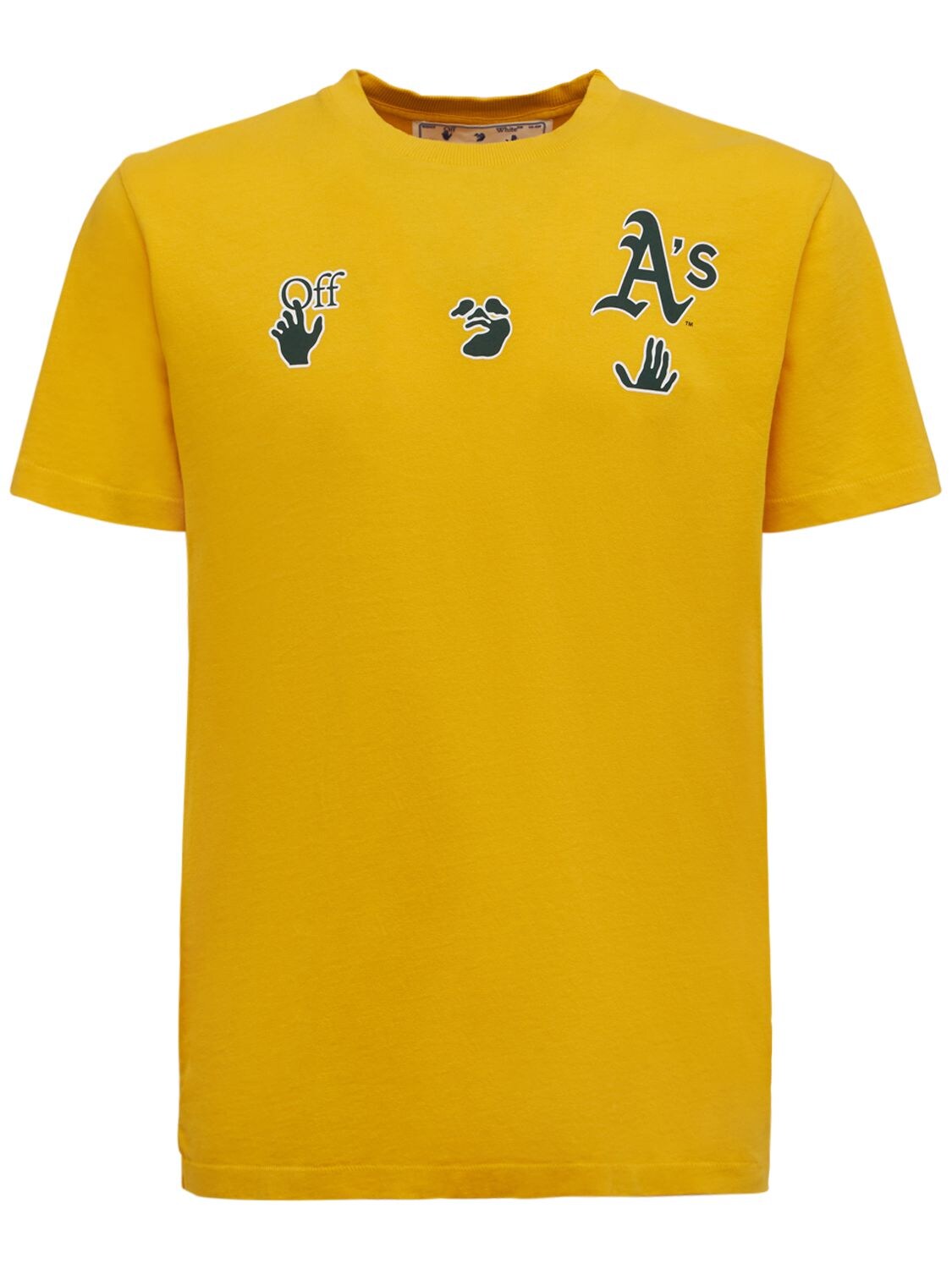 Baumwoll-t-shirt „mlb Oakland Athletics“ - OFF-WHITE - Modalova