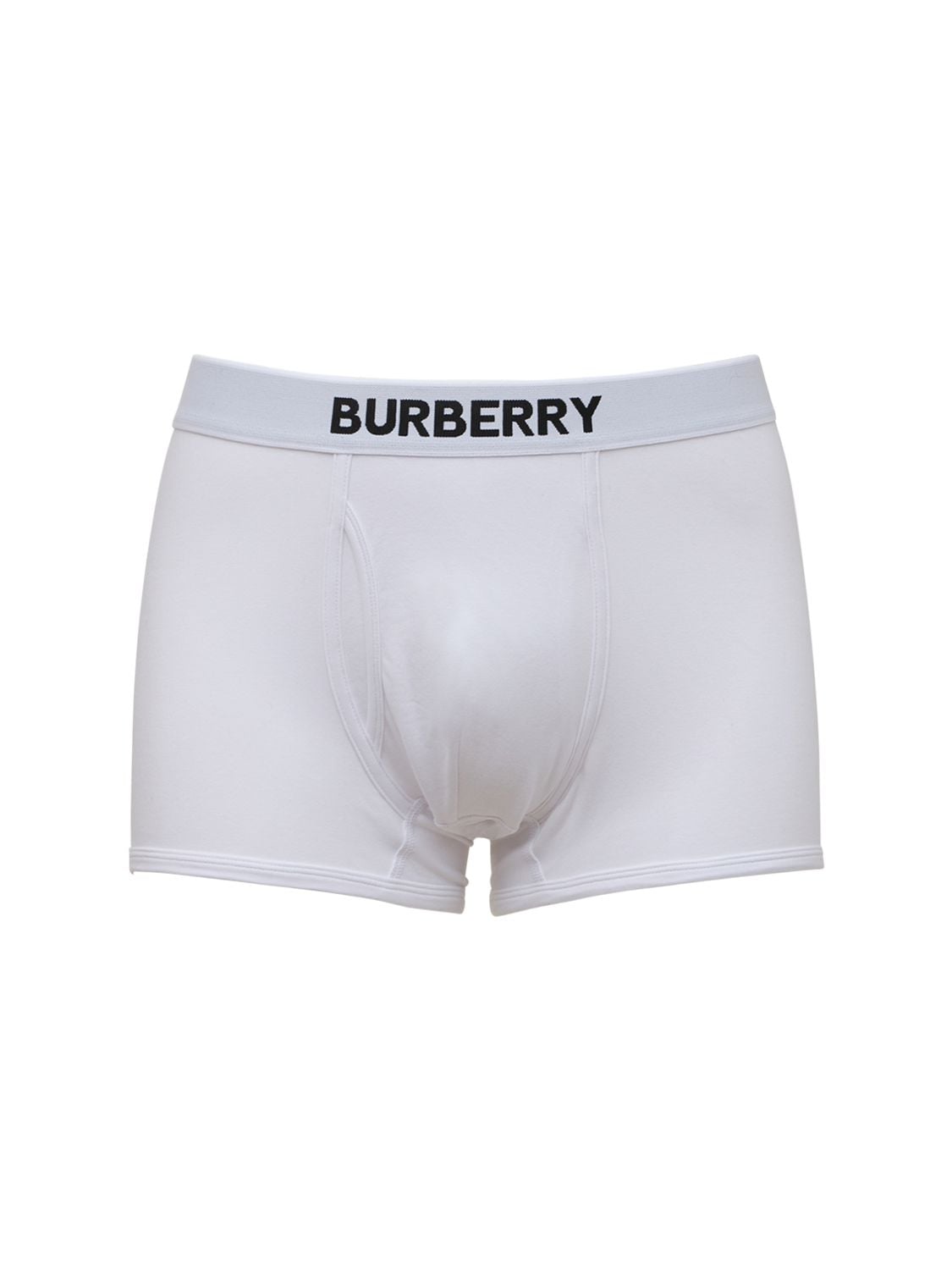Truro Cotton Jersey Boxer Briefs - BURBERRY - Modalova