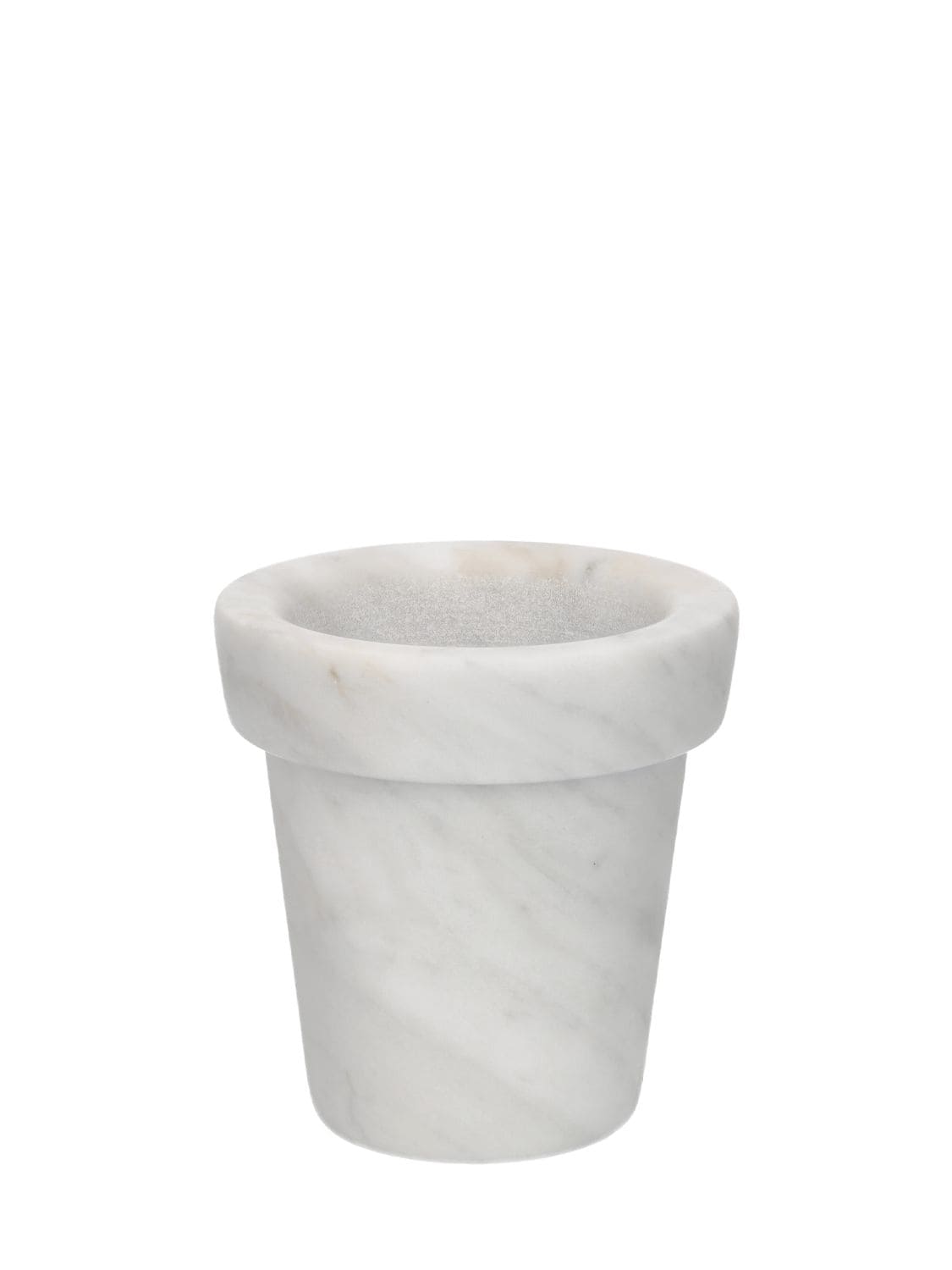 Vase Aus Weißem Carrara-marmor - FIAMMETTAV - Modalova