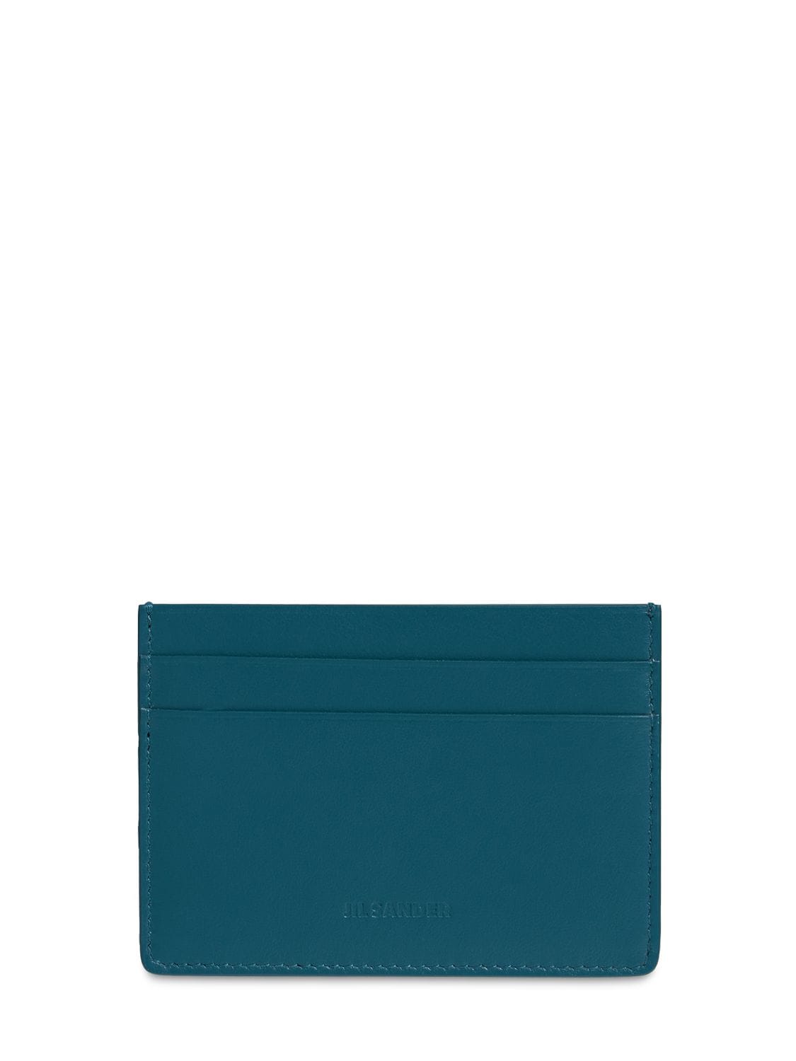 Leather Card Holder - JIL SANDER - Modalova
